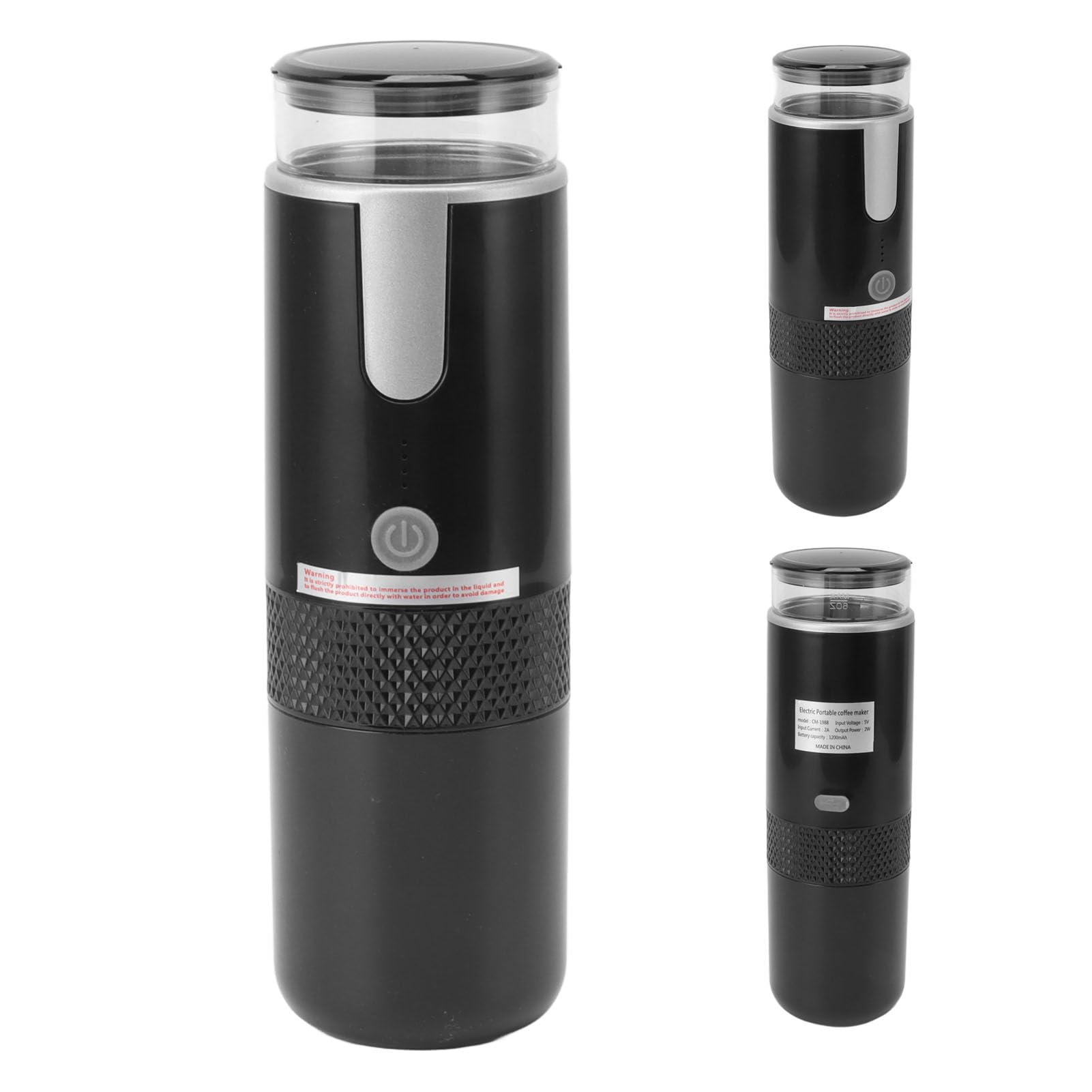 AUNMAS Portable Handheld Manual Coffee Maker - Compact Travel & Car Espresso Machine for Camping, Hiking, Office - Compatible with K-Cup Pods | Perfect for Outdoor Adventures & Daily Commutes