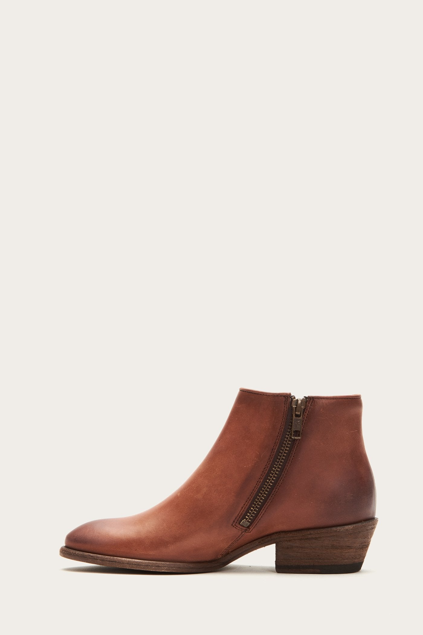 Carson Piping Bootie in Cognac - Stylish Ankle Boots for Women | Perfect for Casual Outfits, Work & Date Nights