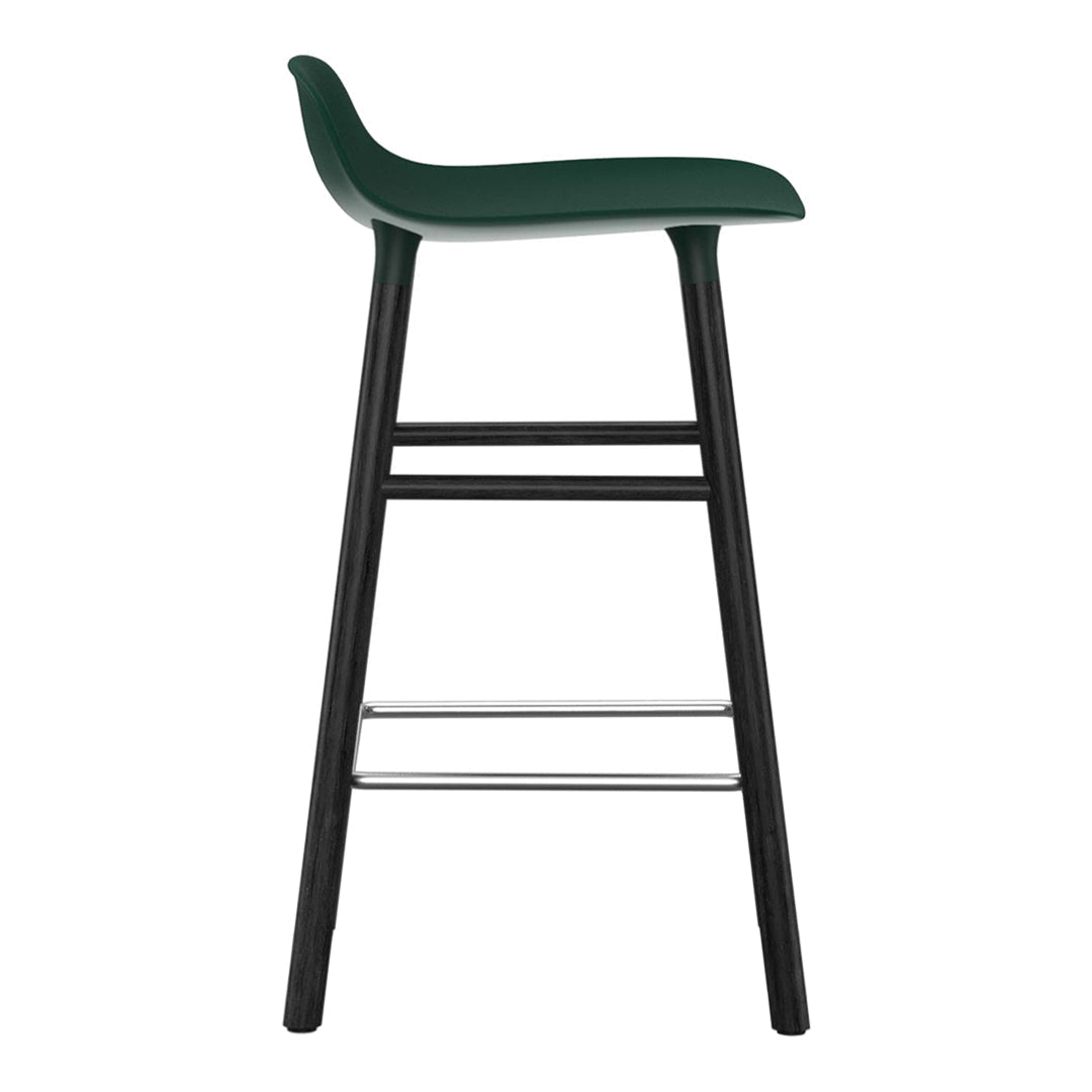 Modern Wooden Counter Stool with Sturdy Wood Legs - Perfect for Kitchen Islands, Bars, and Breakfast Nooks
