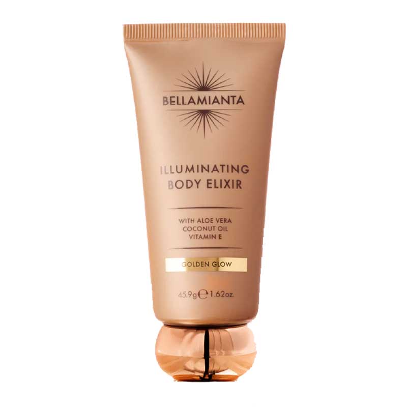 Bellamianta Illuminating Body Elixir Golden Glow - Hydrating & Radiant Skin Serum for All Skin Types | Perfect for Daily Moisturizing, Special Occasions & Summer Glow