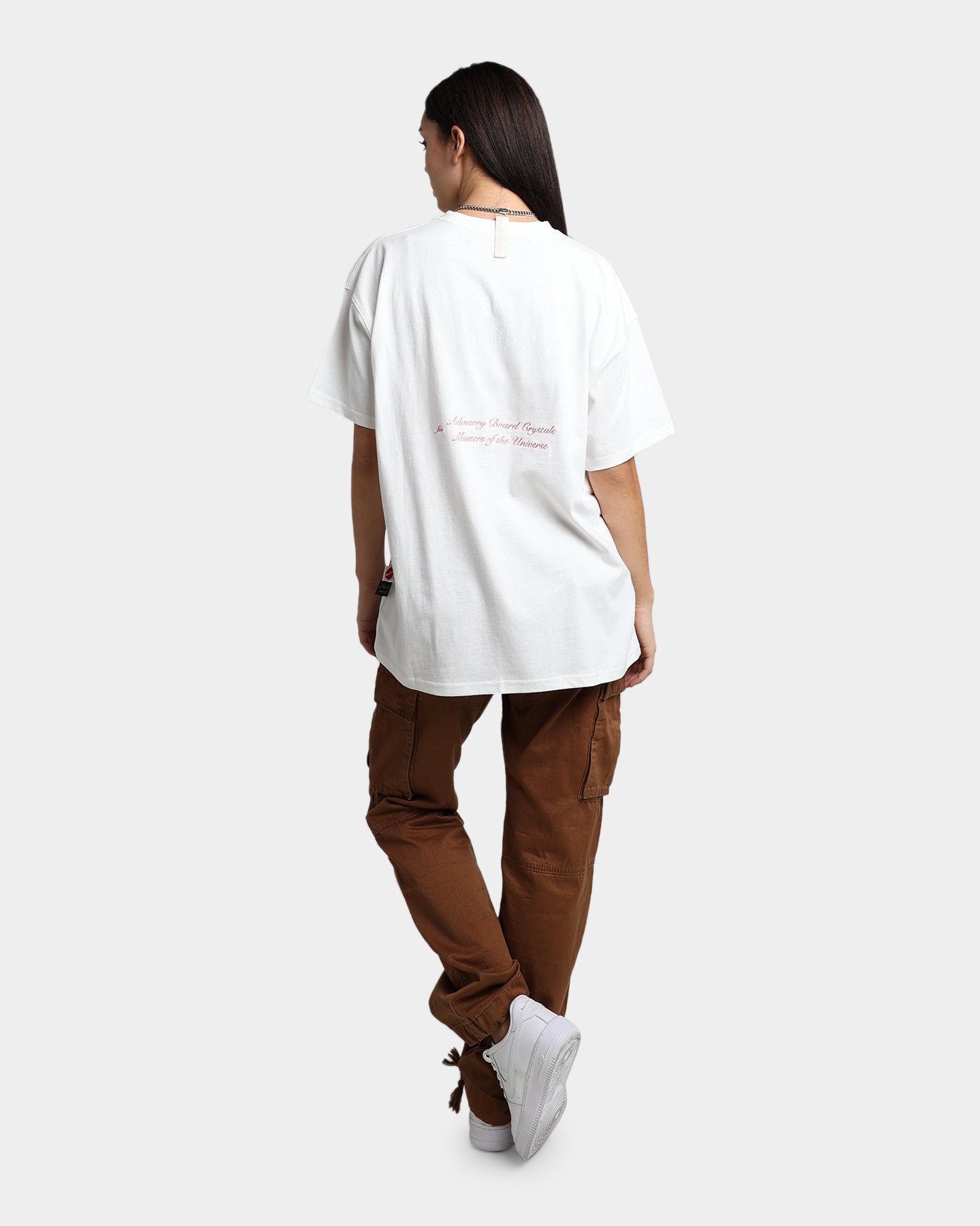 Mattel Advisory Board Crystal X 'We Have The Power' White T-Shirt - Official Merchandise for Fans & Collectors - Perfect for Cosplay, Conventions & 80s Nostalgia