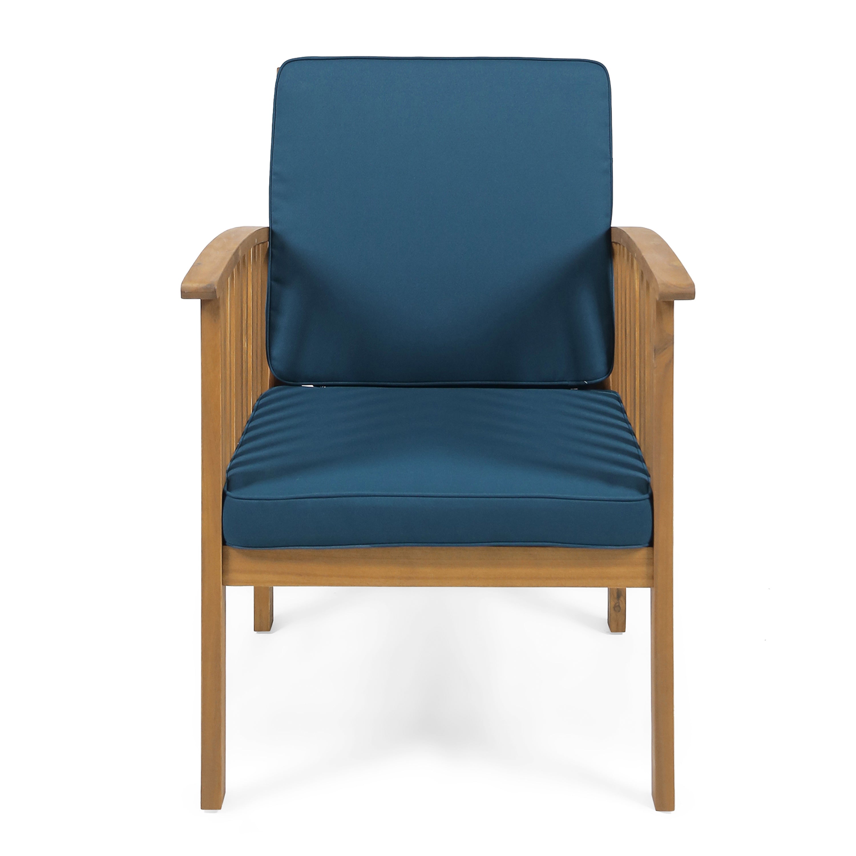 CASA ACACIA Modern Club Chair Set of 2 - Mid-Century Style Accent Chairs for Living Room, Lounge, or Office - Comfortable Upholstered Armchairs with Wooden Legs