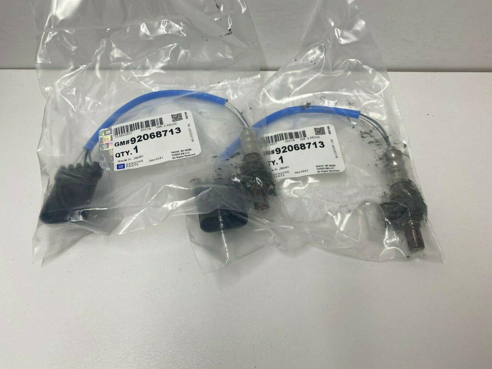 Genuine Holden VE VF WM WN V8 L77 LS3 Rear Oxygen Sensor Pair 92068713 - Compatible with Holden Commodore, Ute & Caprice - Improve Engine Performance & Fuel Efficiency