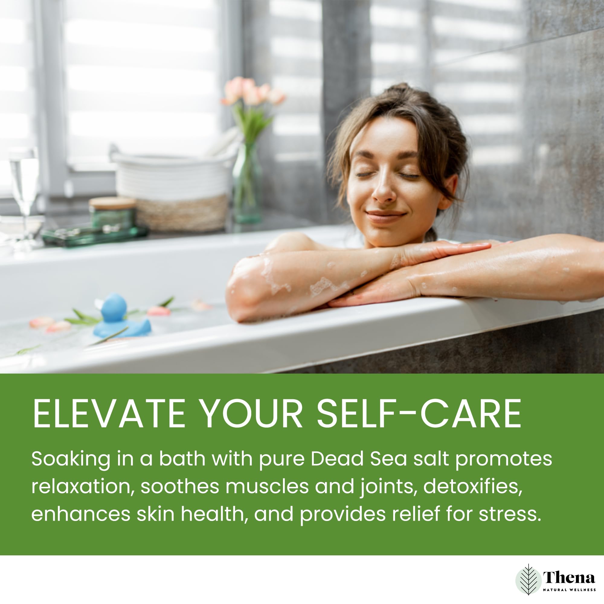 Organic Lavender Bath Soak & Restorative Body Cream - Travel Size for Stress Relief & Skin Hydration | Perfect for Spa Nights, Self-Care Gifts & Post-Workout Recovery