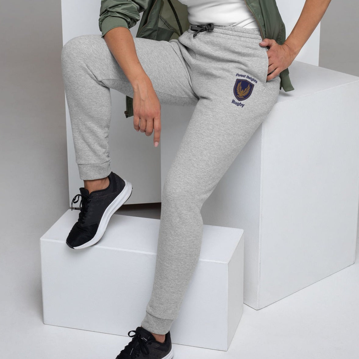 GHFH Rugby Jogger Sweatpants - Men's Athletic Training Pants for Rugby, Gym & Casual Wear | Comfortable & Durable Workout Pants for Sports & Everyday Use