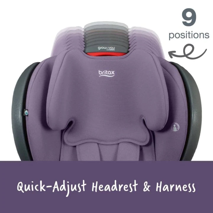 Britax Grow With You ClickTight Plus Convertible Car Seat - Safe & Comfortable for Infants to Toddlers - Perfect for Family Travel & Everyday Use