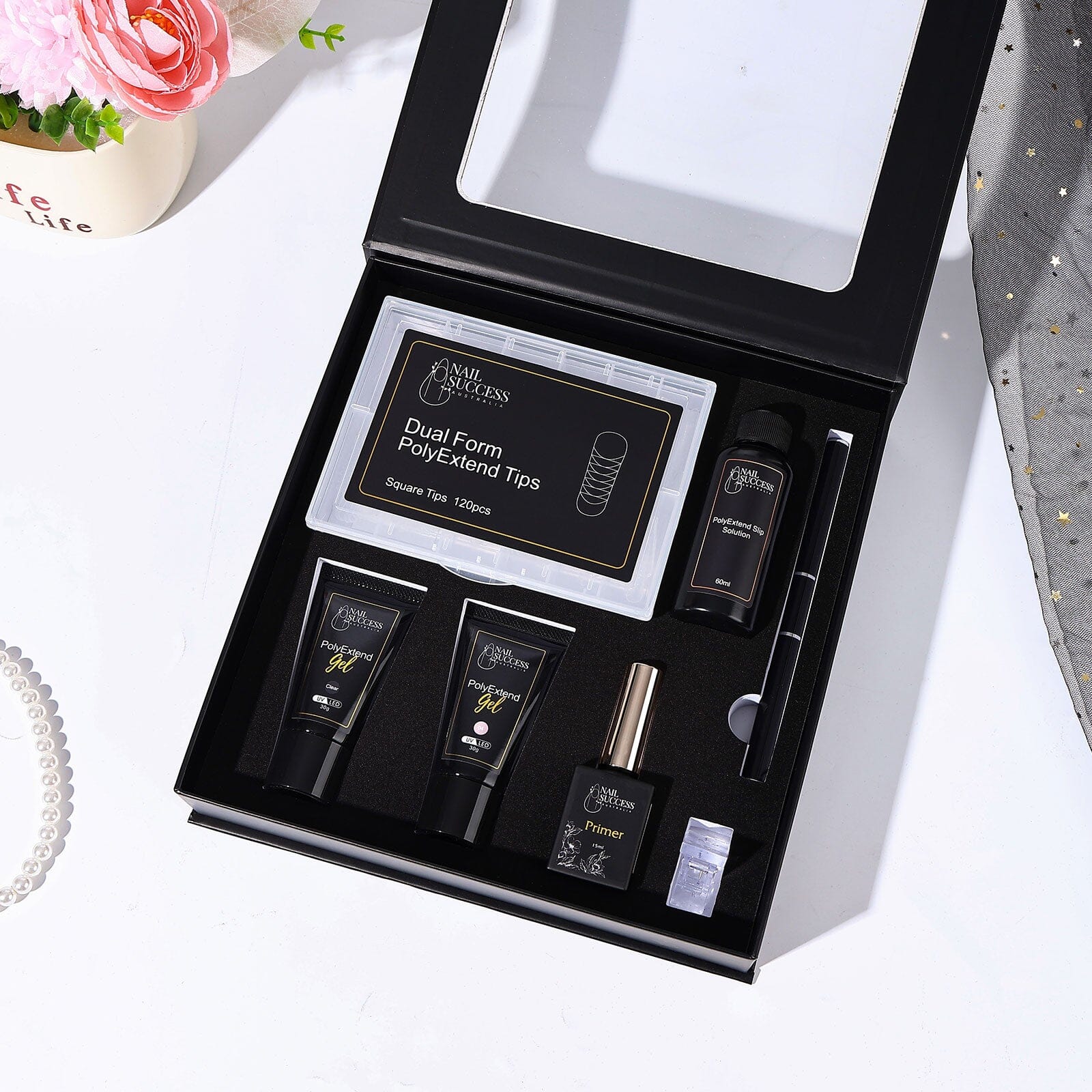 Polygel Nail Kit for Strong & Long-Lasting DIY Nail Extensions – Perfect for Salon-Quality Manicures at Home
