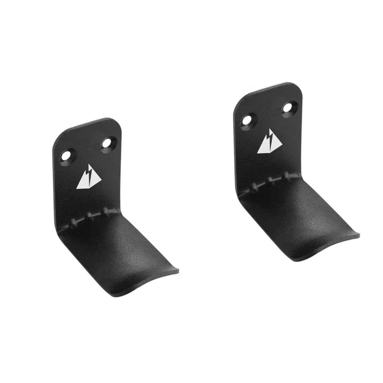 Angoily 2-Pack Wall Mount Headphone Hanger Hook - Black Headset Stand Holder for Gaming Headphones, Office & Home Organization - Perfect for Desk, Bedroom, Living Room & Studio Setup