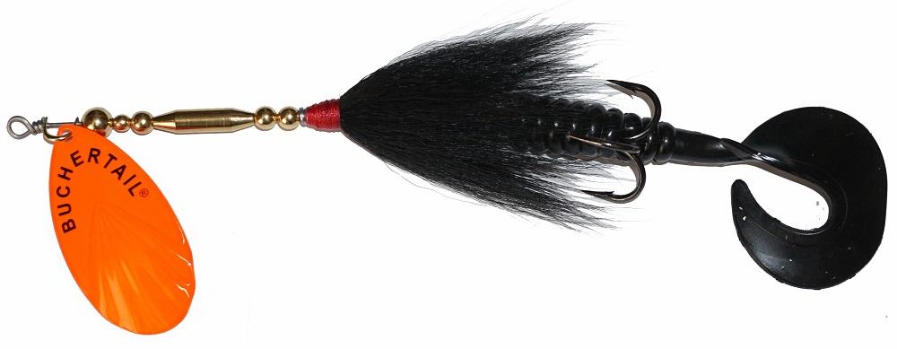 Buchertail Buck'n Grub 755 Bucktail Fishing Lure - Premium Bass & Trout Bait for Freshwater & Saltwater Fishing | Ideal for Casting, Trolling & Jigging