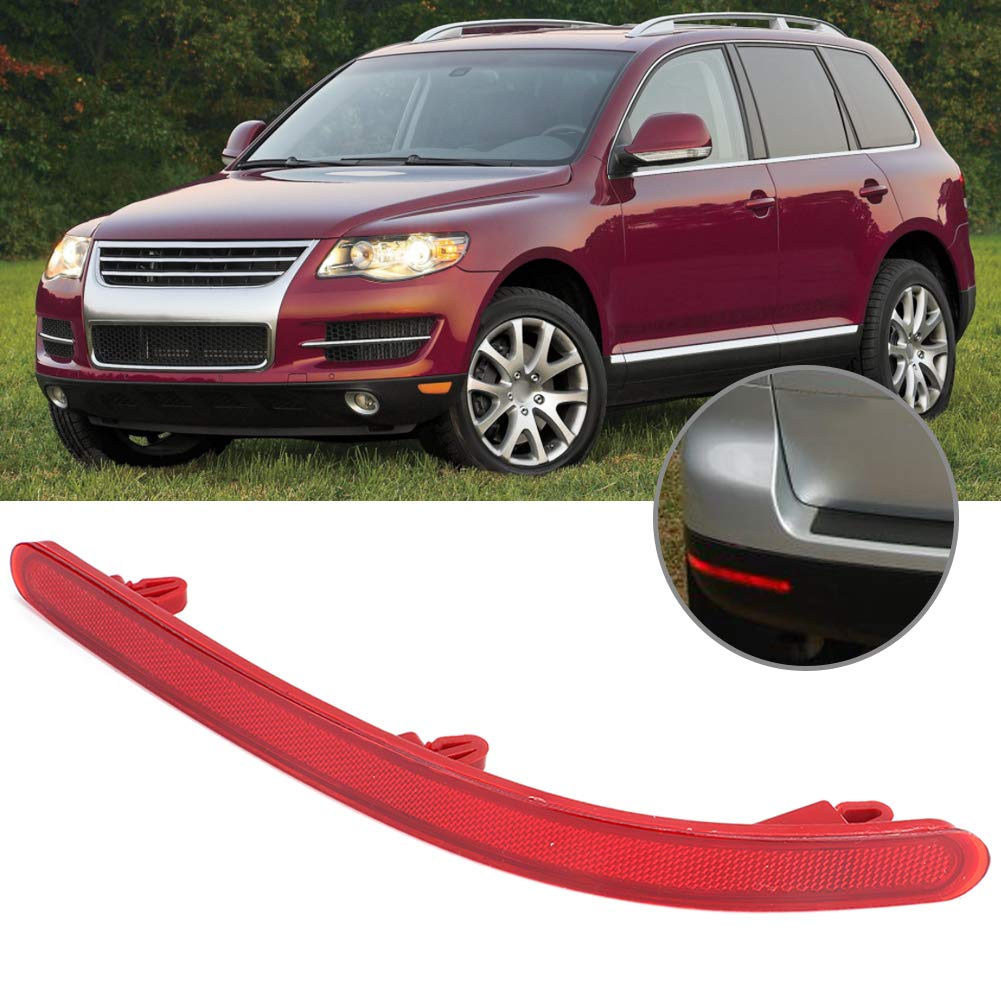 Fydun Rear Bumper Left Side Lamp Reflector 7L6945105A - Compatible Replacement for Car Tail Lights | Perfect for Night Driving & Enhanced Vehicle Safety