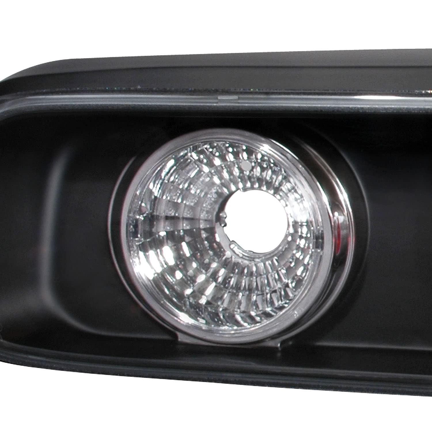 Spec-D Tuning JDM Black LED Tail Lights for 1994-2001 Acura Integra Coupe - Smoked Lens Left & Right Pair - Enhances Night Visibility & Style (Perfect for Car Enthusiasts & Night Driving)