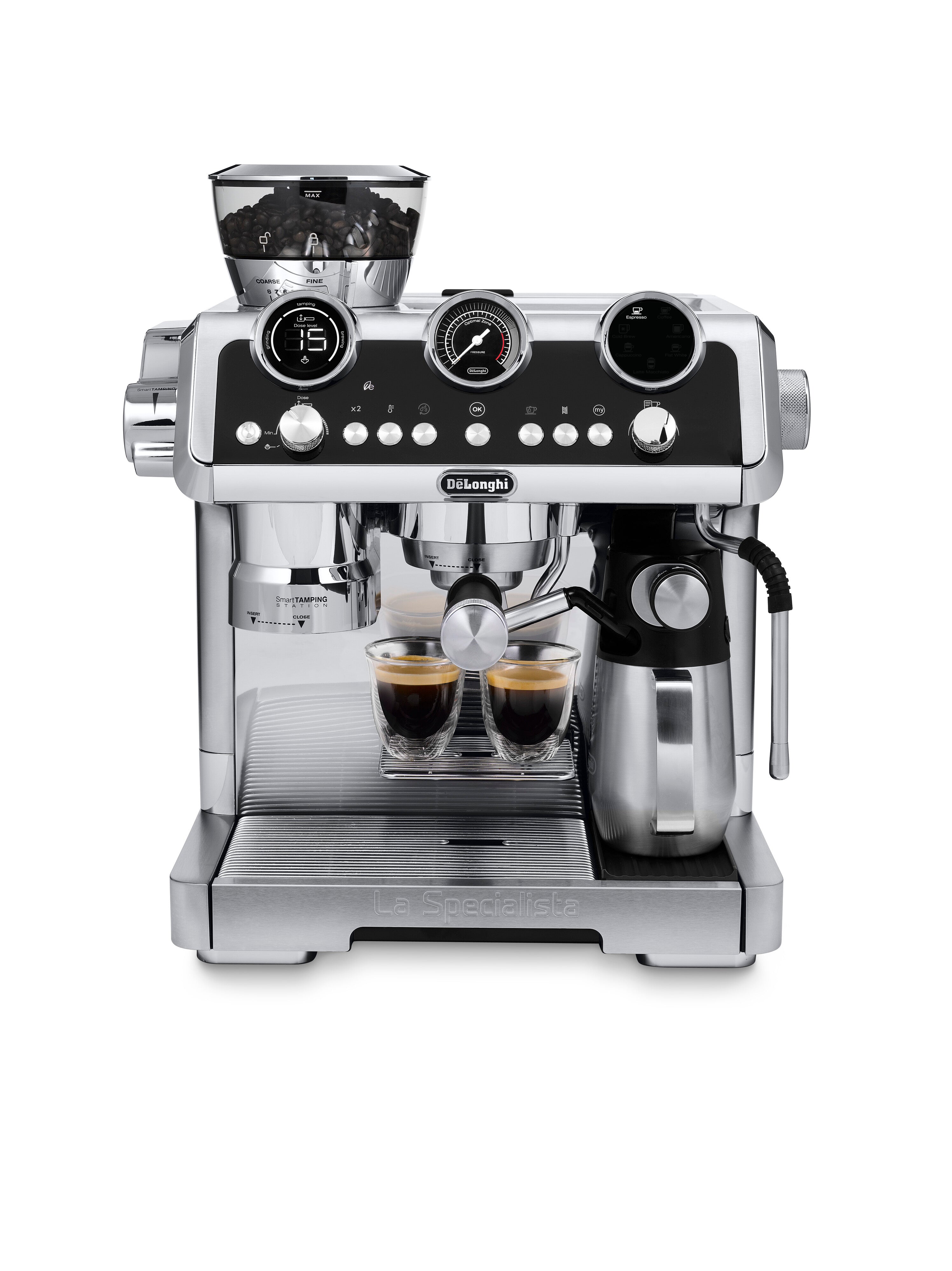 De'Longhi EC9865.M La Specialista Maestro Espresso Machine - Professional Barista-Grade Coffee Maker for Home Use | Perfect for Espresso, Latte & Cappuccino Lovers