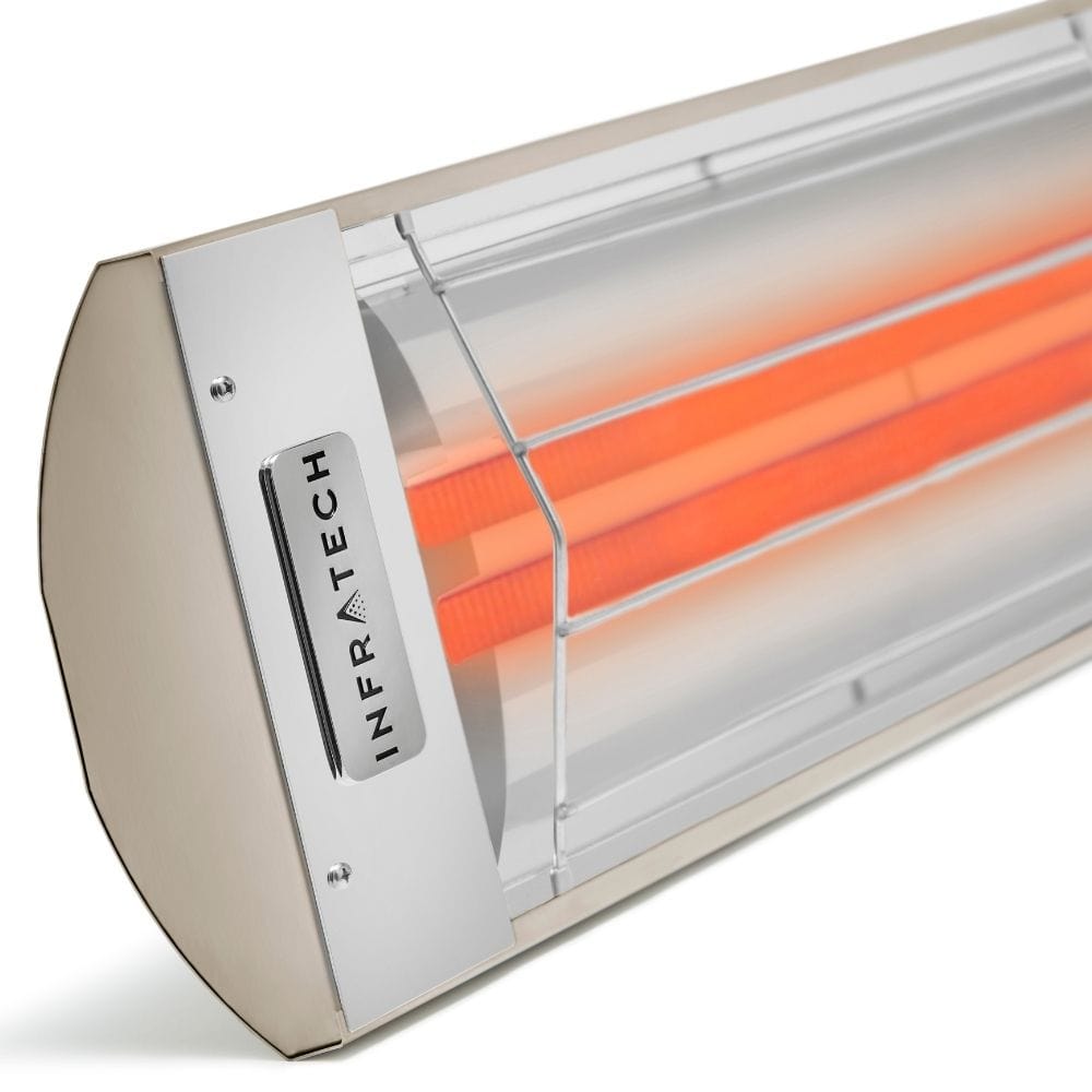 Infratech CD Series 33 Inch 3000W Dual Element Infrared Electric Heater - Indoor/Outdoor Patio, Garage & Commercial Space Heating Solution