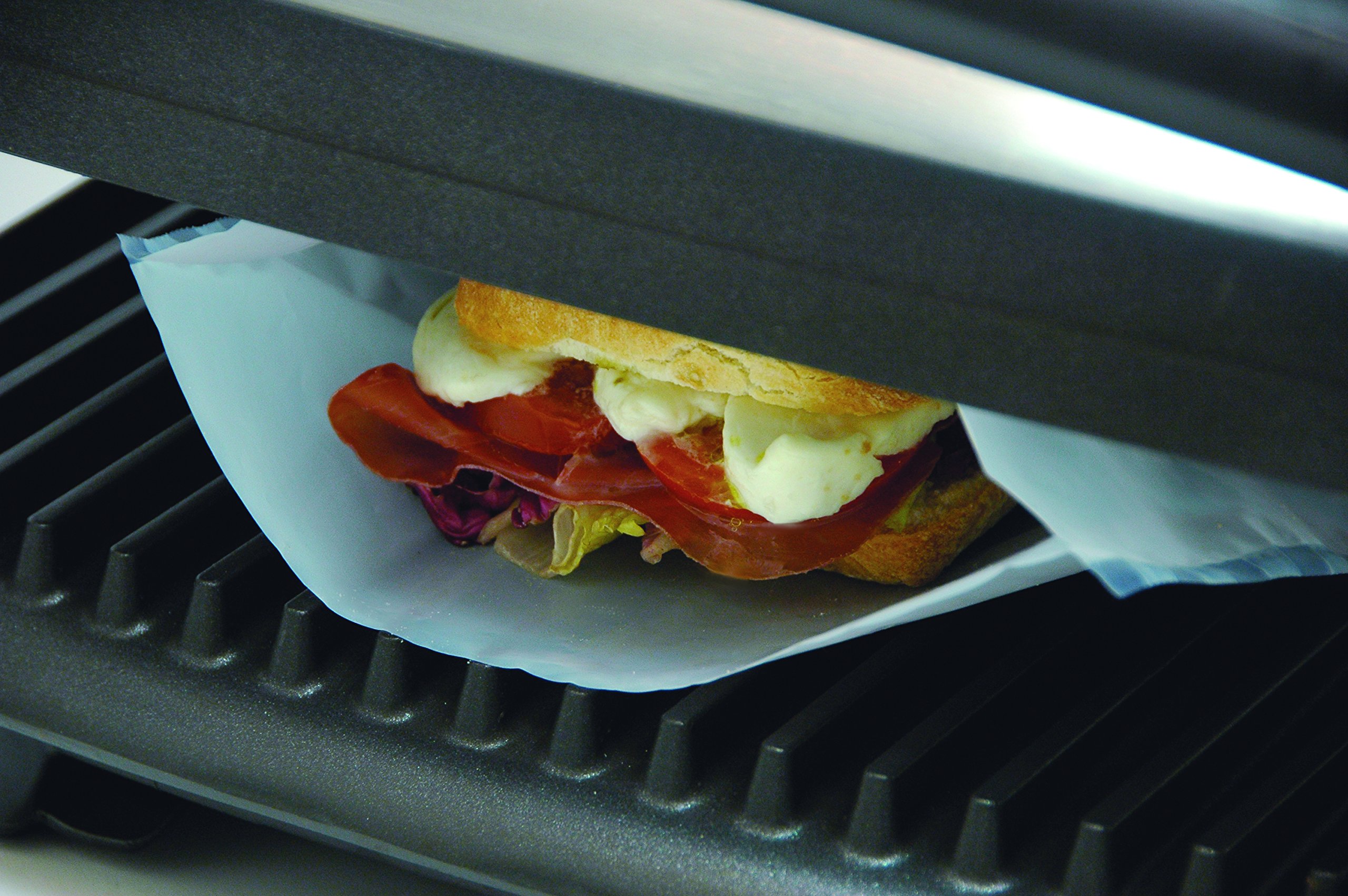 NoStik IR2971 Non-Stick Toast Bags - 2 Pack White Reusable Toaster Bags for Perfect Sandwiches & Bagels - Ideal for Breakfast, School Lunches & Quick Snacks