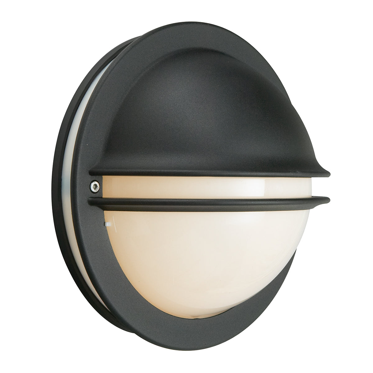 Berlin 1 Light Wall Sconce - Matte Black Finish - Modern Minimalist Wall Lighting for Bedroom, Hallway & Living Room Decor
