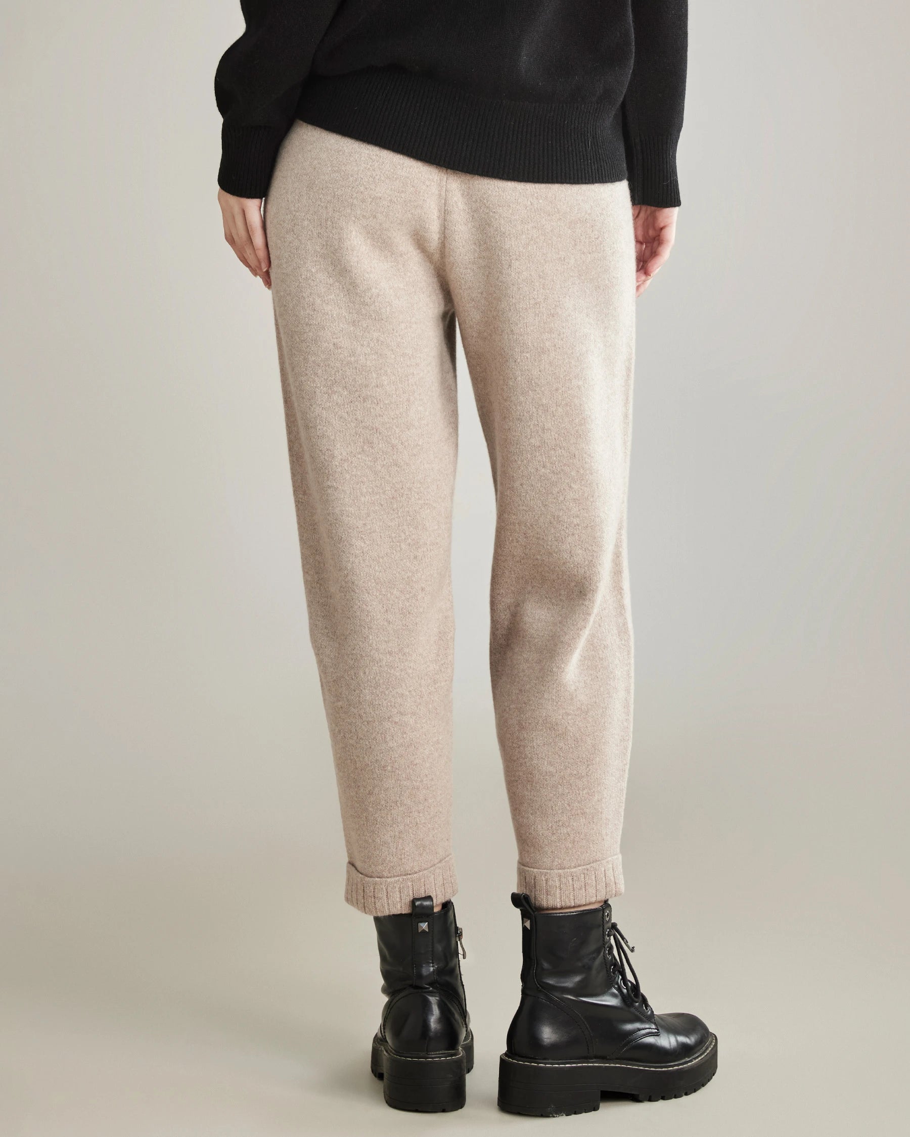 Premium Loose Fit Casual Cashmere Pants for Women - Soft & Comfortable Winter Lounge Pants - Perfect for Home, Travel & Relaxation