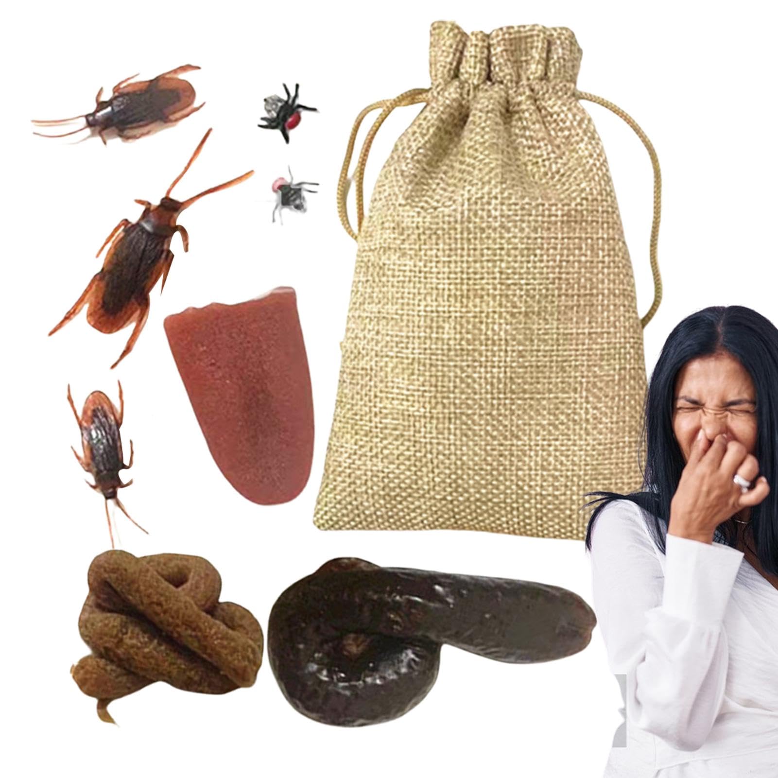 Realistic Extreme Prank Kit - Funny Prank Gadgets & Gag Toys for Halloween & April Fools Day - Ultimate Practical Joke Set for Parties & Friends
