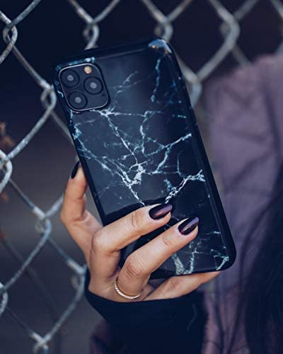 FELONY CASE iPhone 13 Pro Max Case - Premium Black Marble Protective Cover with Wireless Charging, Anti-Scratch & Shockproof Design - Perfect for Daily Use, Travel & Outdoor Activities