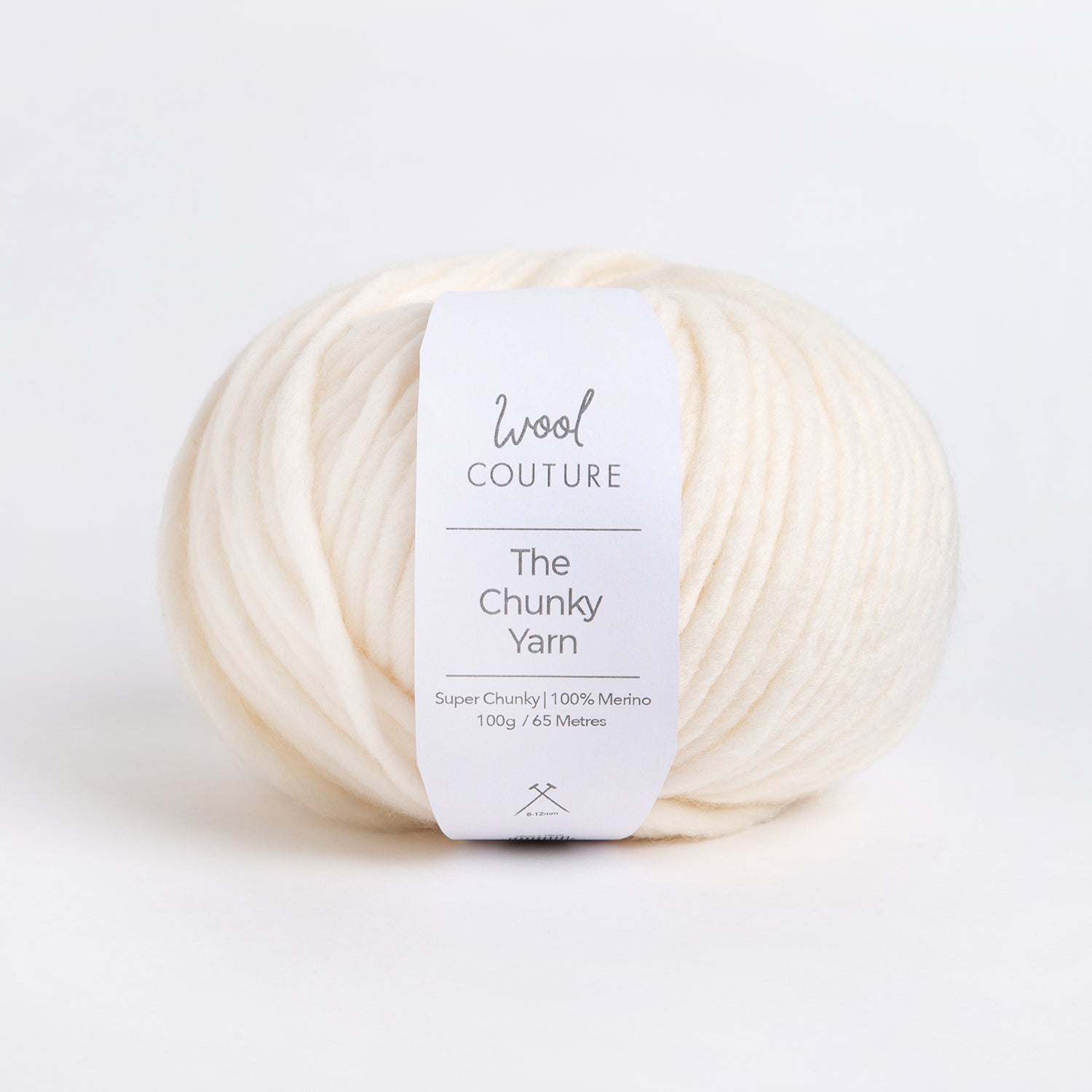 Premium Scarf Knitting Kit with Soft Yarn - Natural Cream Color - DIY Knitting Project for Beginners & Experts - Perfect for Cozy Winter Scarves & Gifts