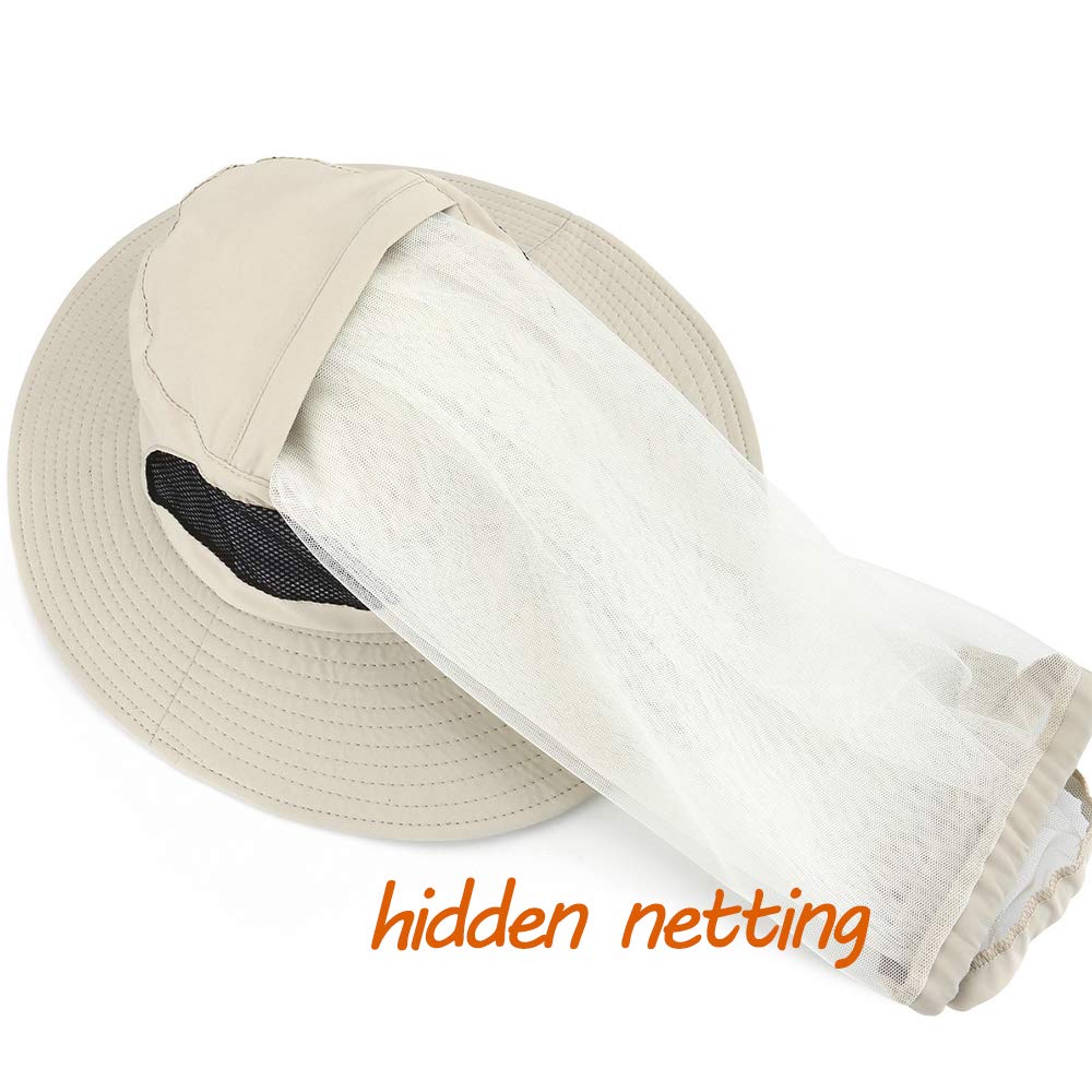 2 Pack Sun Protection Hats for Men & Women - UPF 50+ UV Protection for Gardening, Hiking, Fishing - Wide Brim Outdoor Sports & Summer Beach Accessories