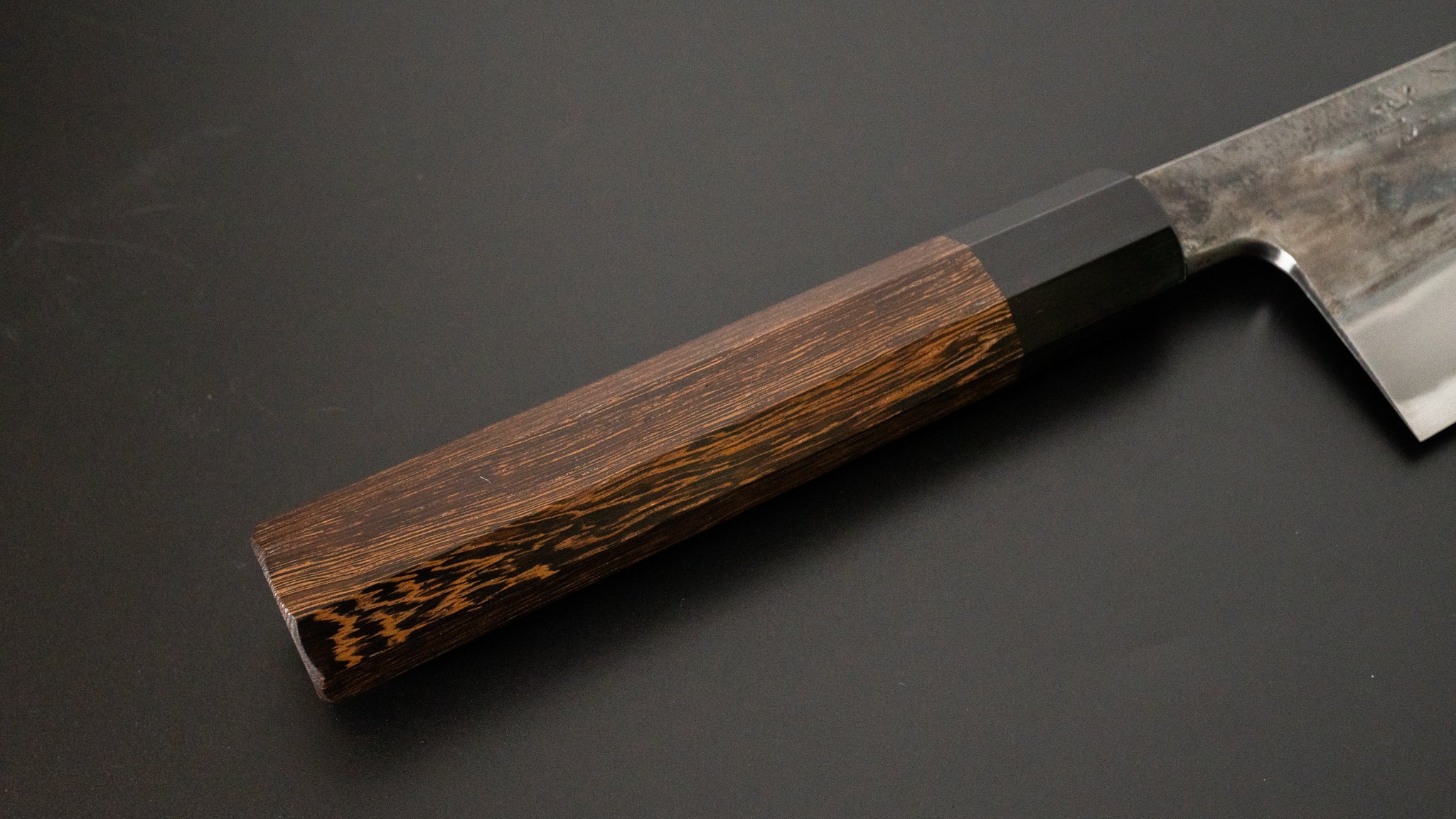 Jiro Tsuchime Wa Gyuto 225mm Japanese Chef Knife with Taihei Tagayasan Handle - Perfect for Sushi, Meat Cutting & Professional Kitchen Use (#413)