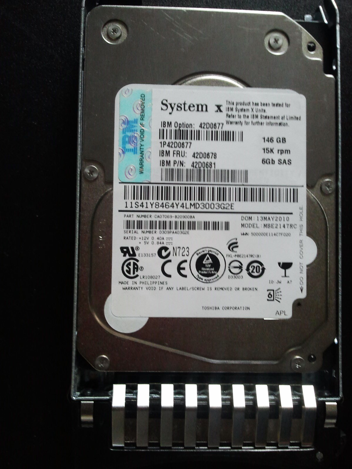 IBM 49Y2003 600GB 2.5