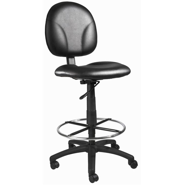 Ergonomic Boss Contoured Drafting Chair [B1690] - Adjustable Height Office Chair for Architects, Designers & Artists - Perfect for Home Office, Studio & Workspace
