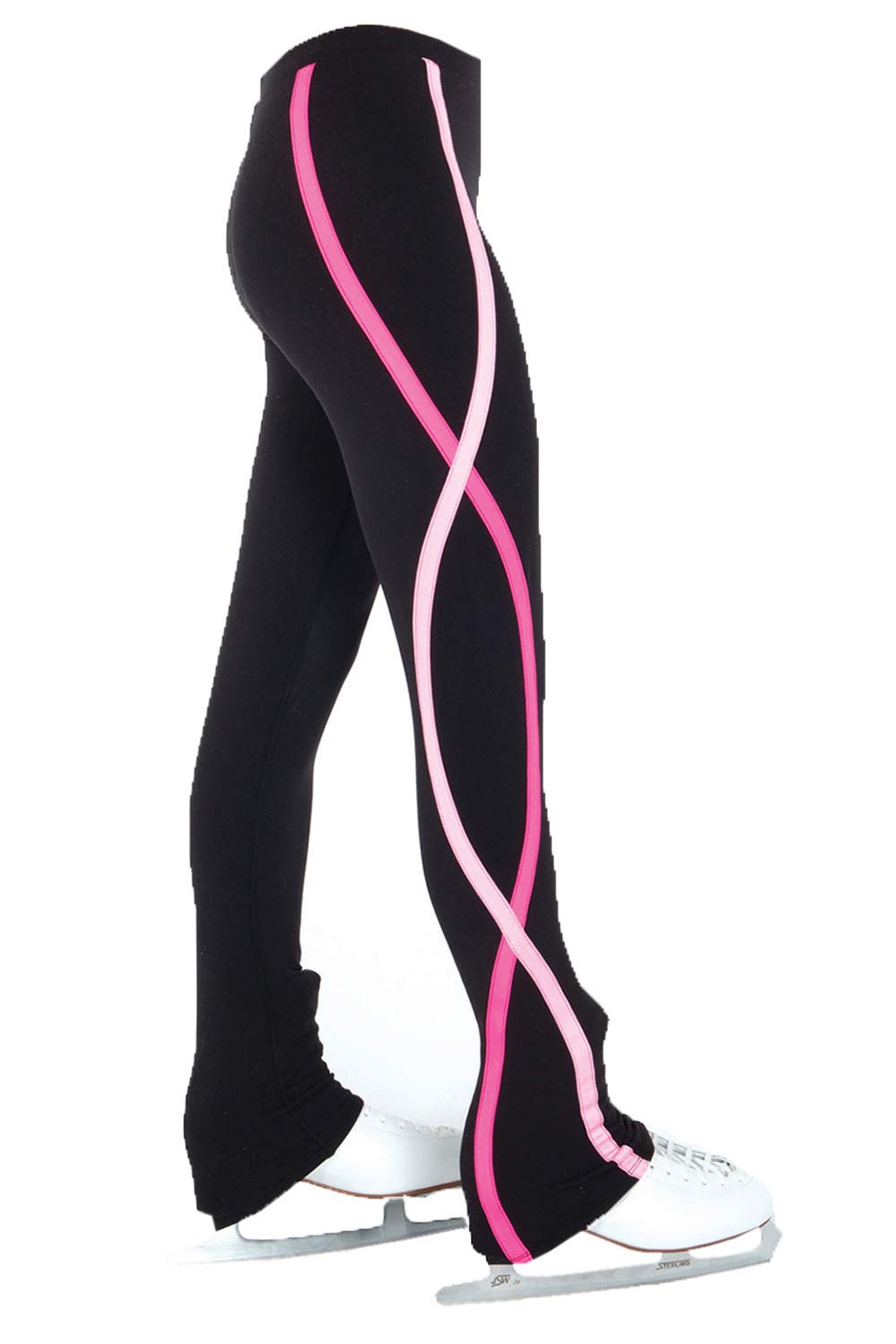 Jerry's Figure Skating Pants for Women & Men - Stretchable Ice Skating Leggings - Size 130 - Perfect for Practice, Competition & Performance