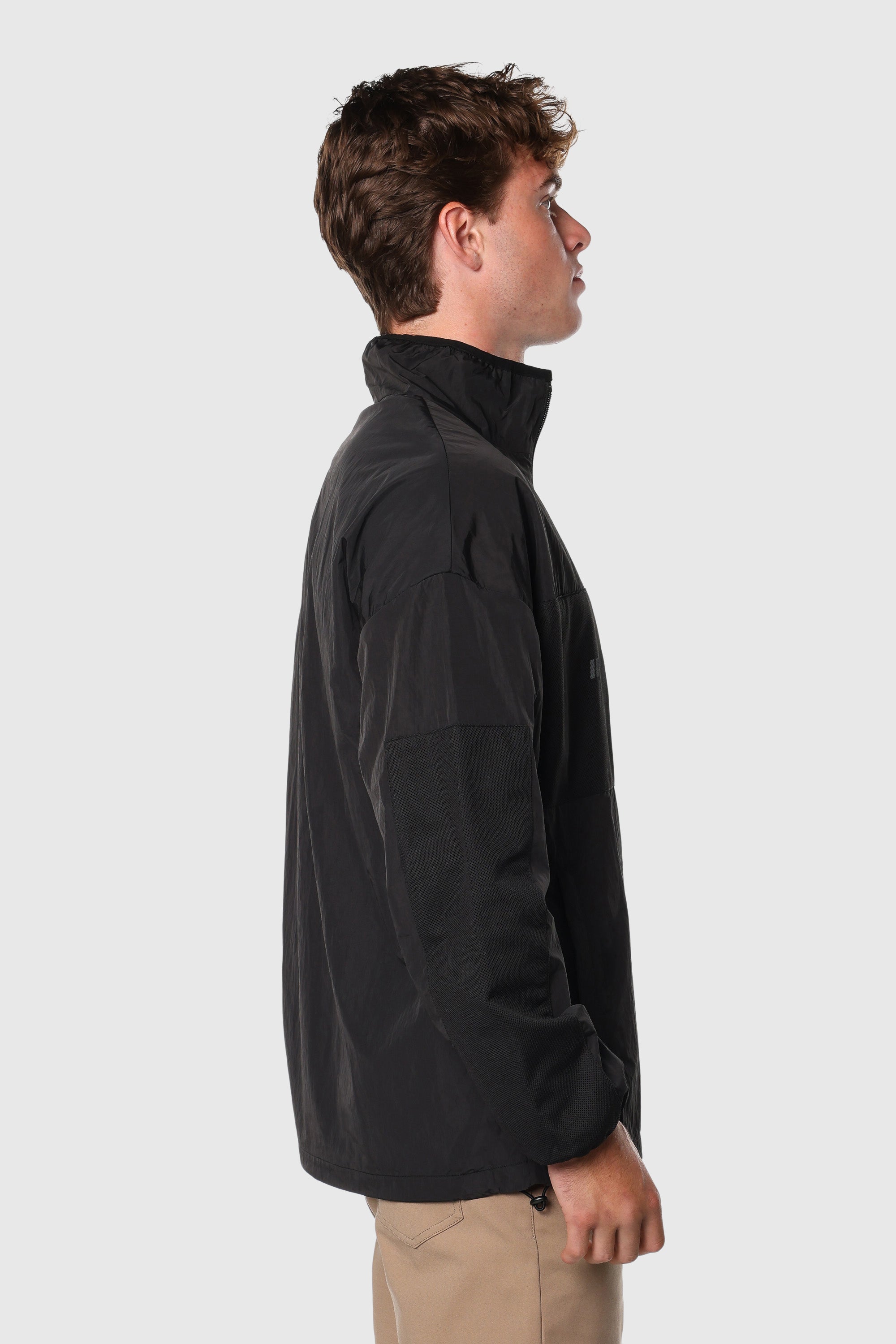 Blackout Panel Windbreaker Jacket - Lightweight Waterproof Windbreaker for Men & Women - Perfect for Hiking, Running & Outdoor Activities
