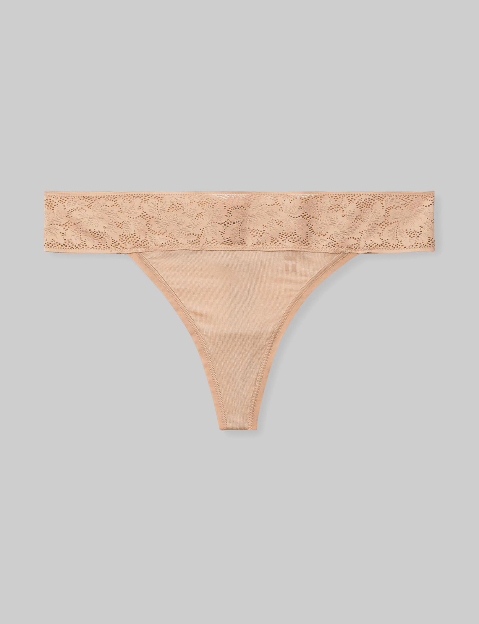Women's Breathable Cotton Thong Underwear with Lace Waistband - Soft & Comfortable for Daily Wear, Yoga, and Sleep