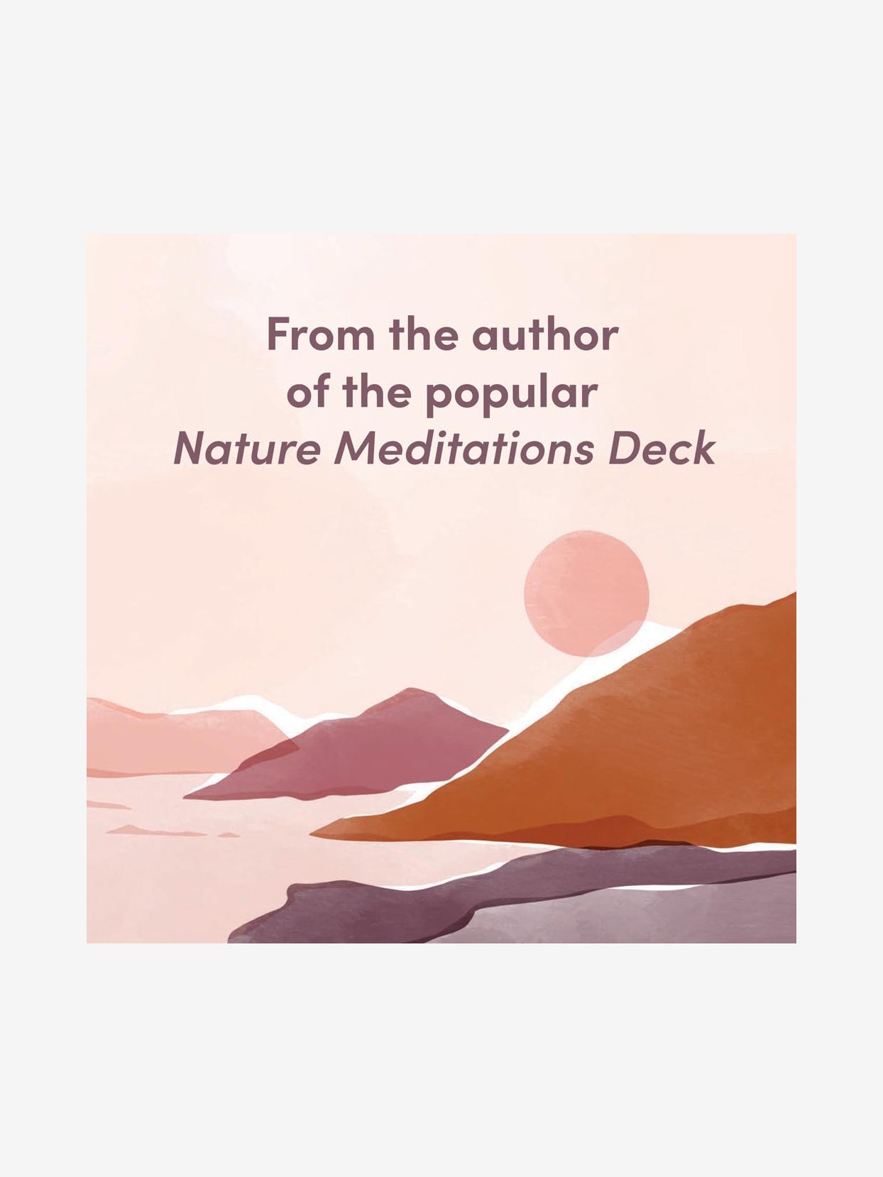 Nature Meditations Journal - Guided Mindfulness & Reflection Notebook for Stress Relief, Gratitude & Self-Discovery | Perfect for Daily Journaling, Therapy Sessions & Outdoor Retreats