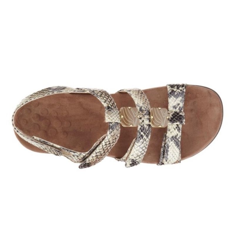 Women's Amber Sling Sandals - Comfortable Strappy Summer Slide Sandals for Beach, Pool & Casual Outings