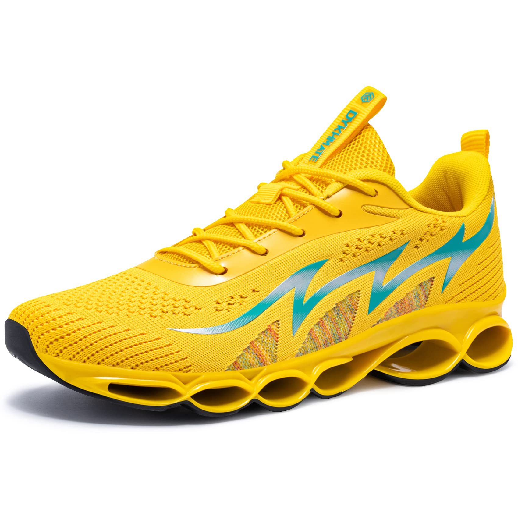 DYKHMATE Women's Breathable Slip-On Running Shoes - Lightweight Mesh Tennis Walking Sneakers for Gym, Workout & Athletic Sports | Perfect for Jogging, Training & Casual Wear