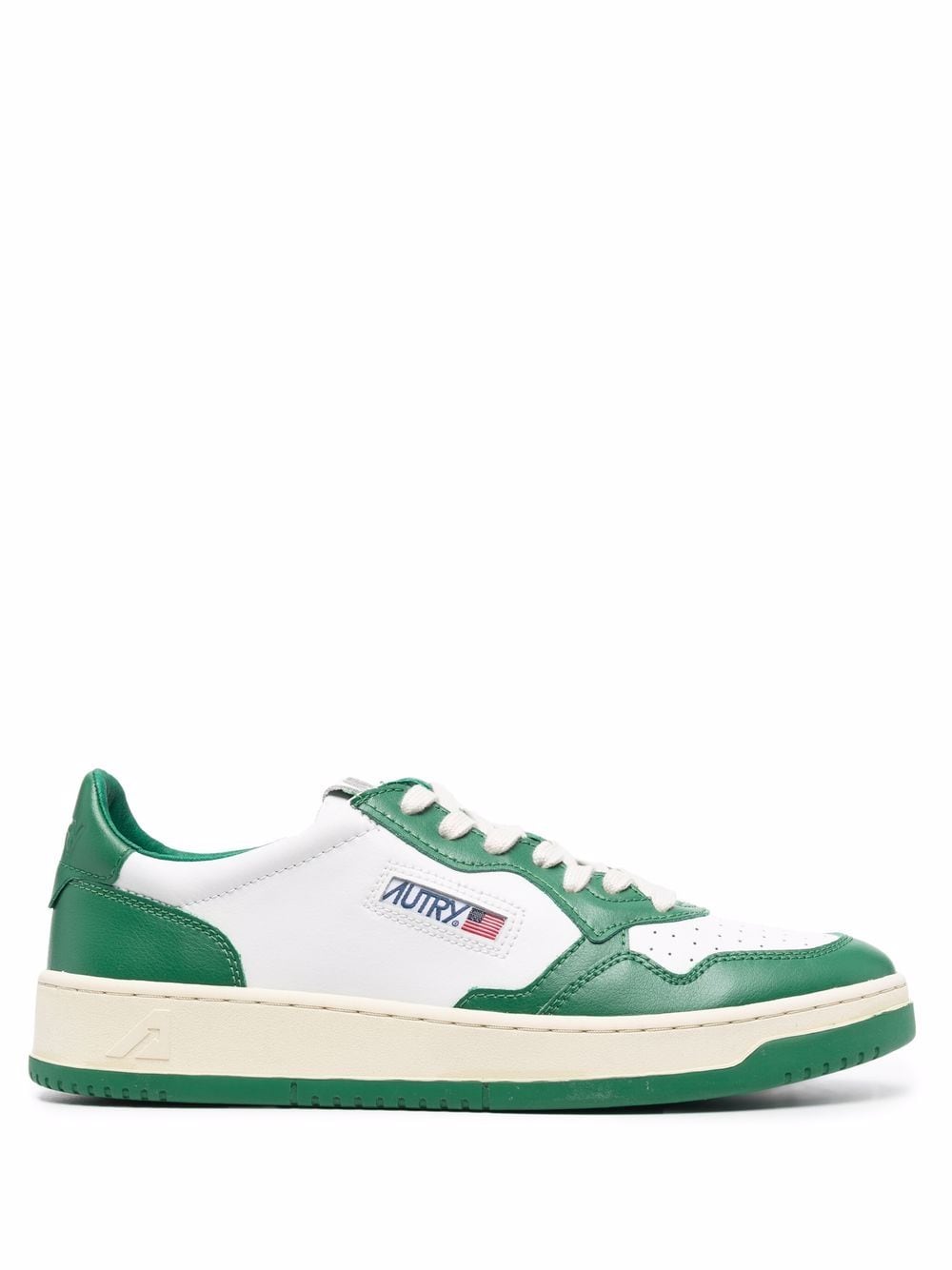 **AUTRY Green Sneakers for Men & Women - Stylish Retro Running Shoes for Casual Wear & Outdoor Activities**