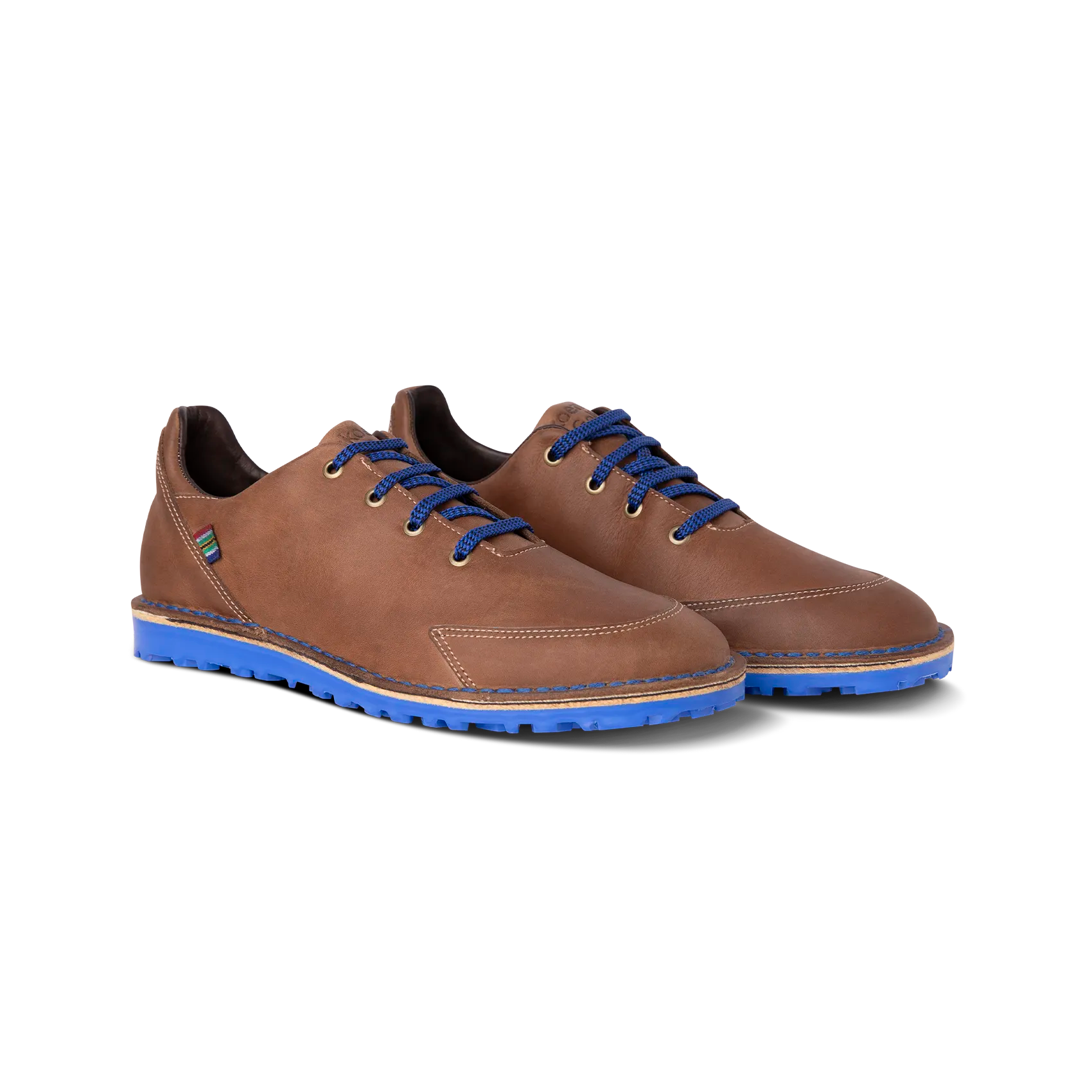 Veldskoen J Bay Loft Golf Shoes with Blue Sole - Comfortable & Durable Men's Golf Footwear for Course & Casual Wear