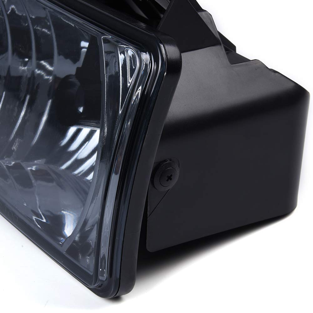 G-PLUS Clear Front Bumper Fog Lights Assembly Pair - Compatible with 2004-2012 Chevy Colorado & GMC Canyon - Replacement Driving Fog Lamps (Left+Right) - Perfect for Night Driving and Off-Road Adventures