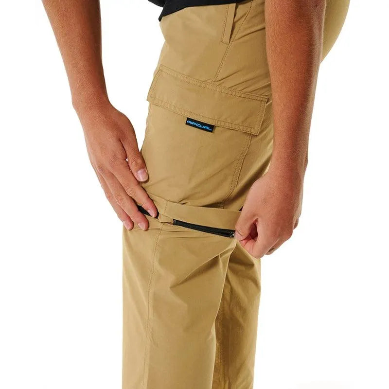 Rip Curl Journeys Cargo Pants for Men - Desmo Arena Style | Durable & Comfortable Outdoor Adventure & Travel Pants