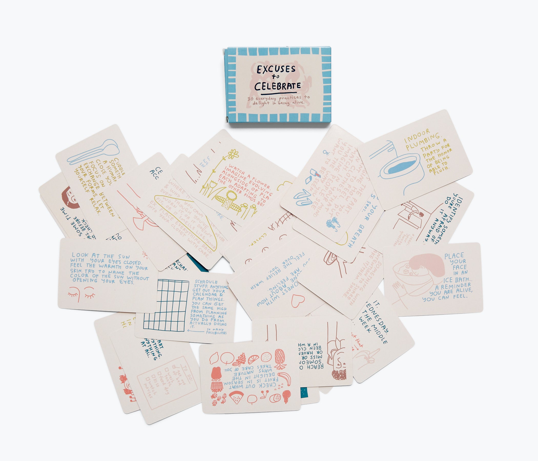 Funny Excuses to Celebrate Deck - 50 Creative Celebration Cards for Parties, Gifts & Special Occasions - Perfect for Birthdays, Anniversaries & Office Events