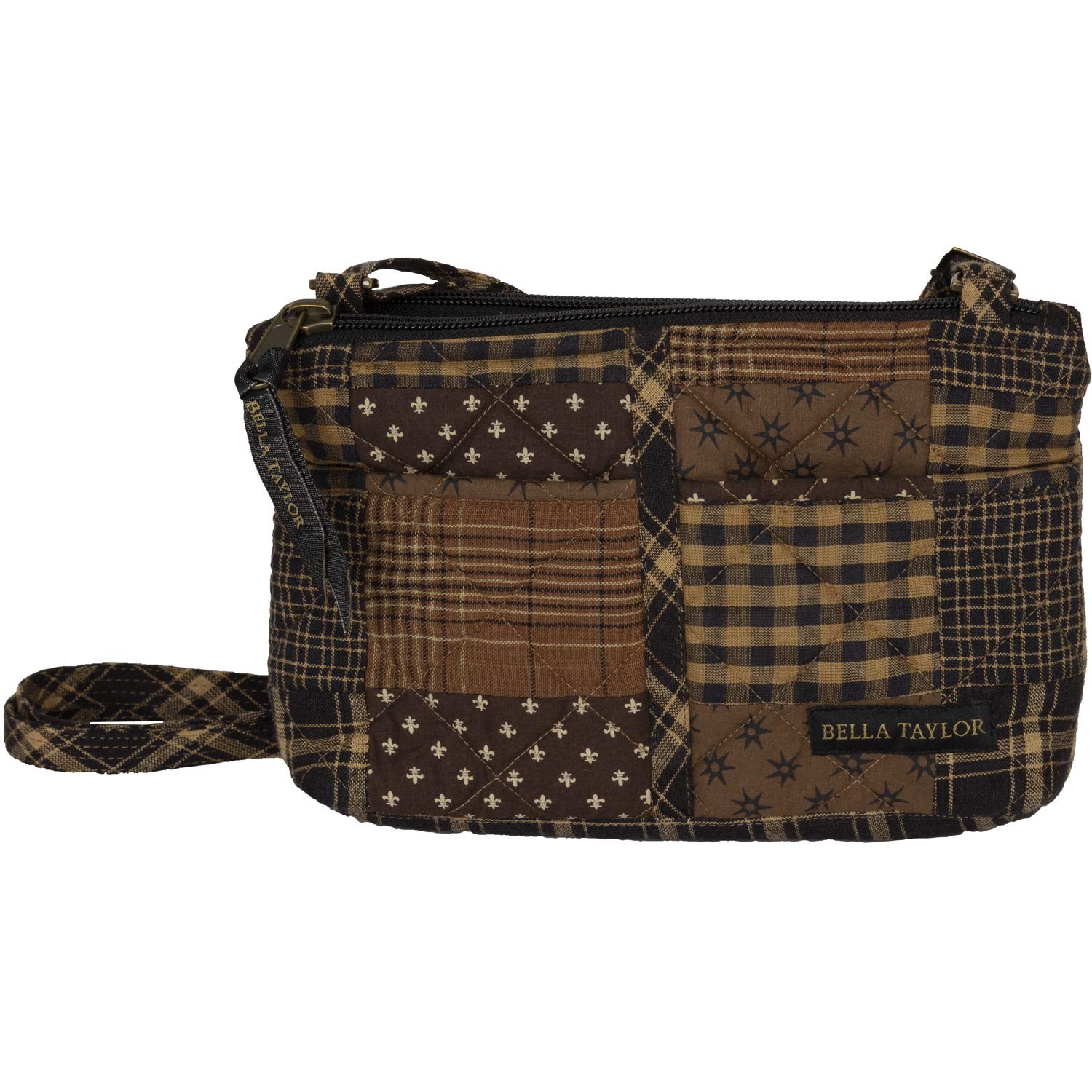 Bella Taylor Essentials Crossbody Purse with Built-In Wallet - Stylish Hands-Free Bag for Women, Travel, Shopping & Everyday Use