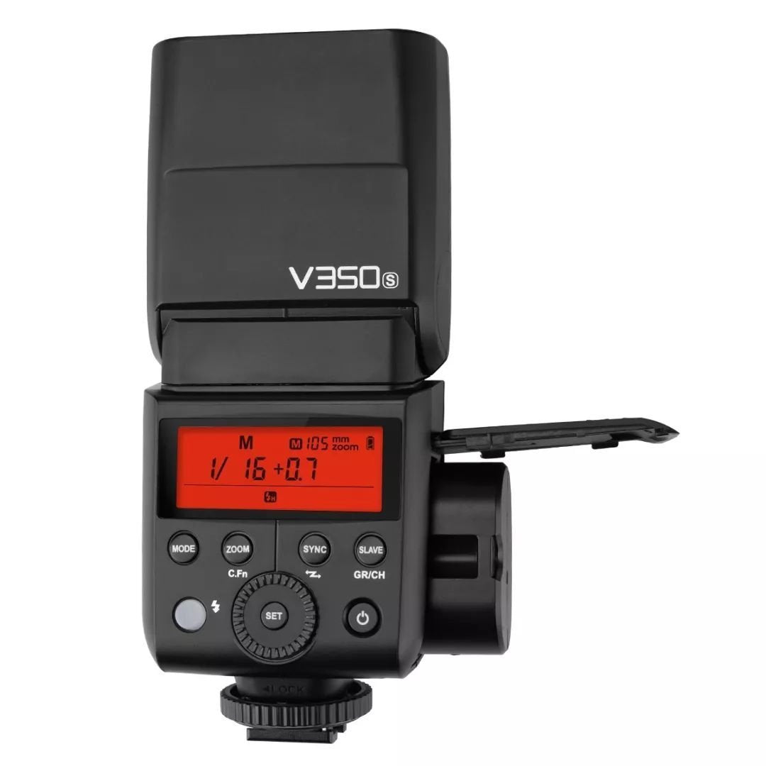 V350 Mini Lithium Ion Speedlight Flash for Sony Cameras - Compact & Powerful Lighting for Portraits, Events & Low Light Photography