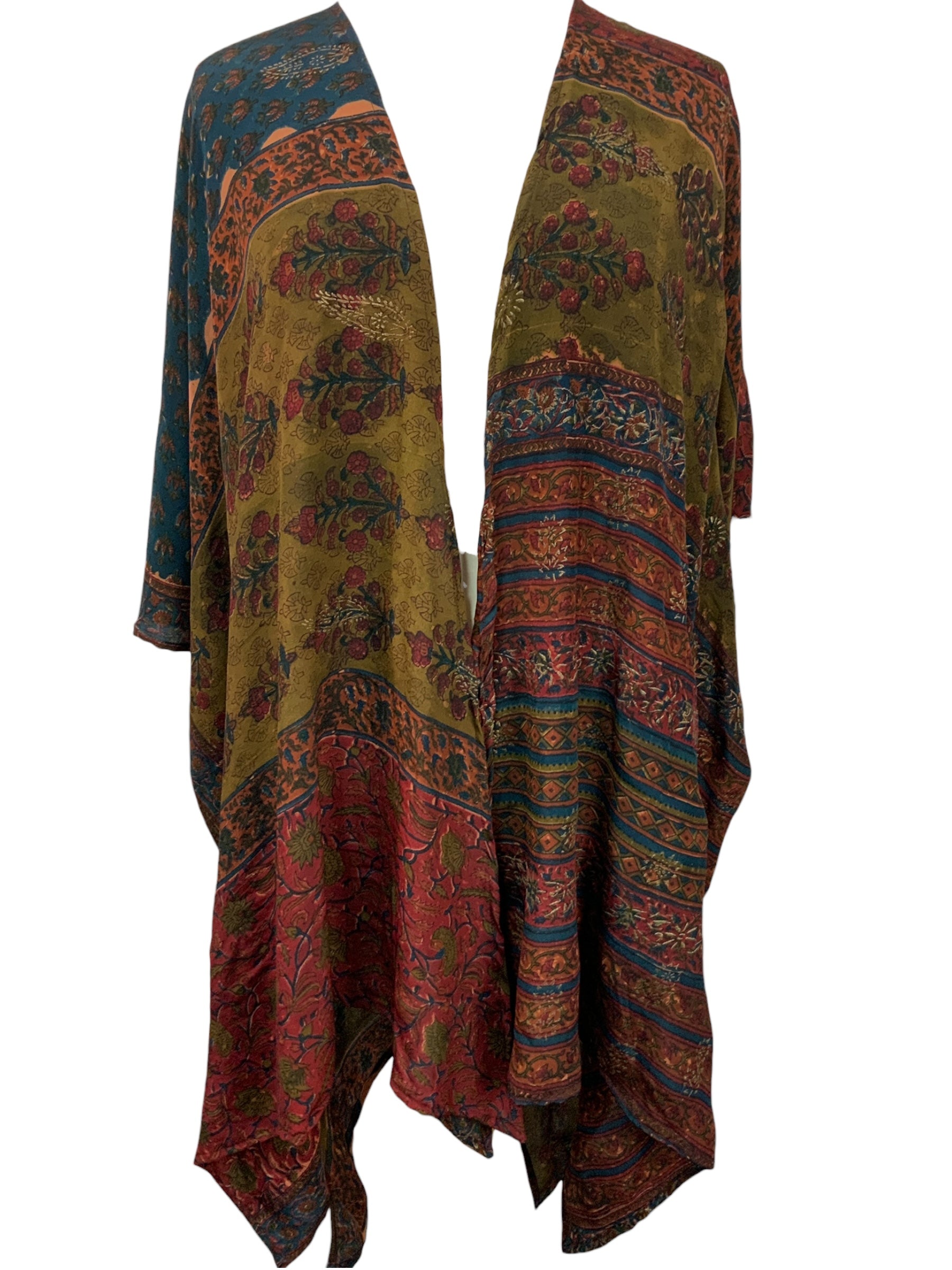 PRC6656 Women's Pure Silk Cardigan - Soft & Lightweight Silk Knitwear for Casual Wear, Office & Evening Outfits
