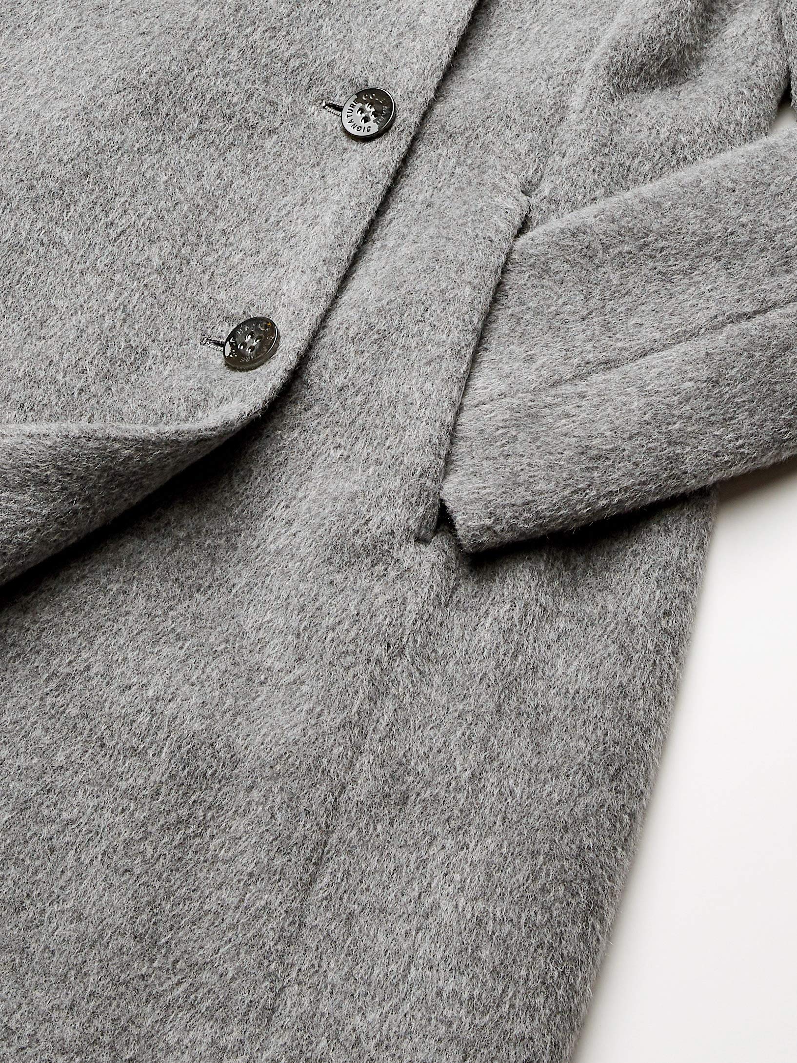 Cole Haan Women's Alpaca Blend Dropped Shoulder Coat - Winter Warm Wool Blend Jacket for Casual & Office Wear | Perfect for Cold Weather & Stylish Outfits