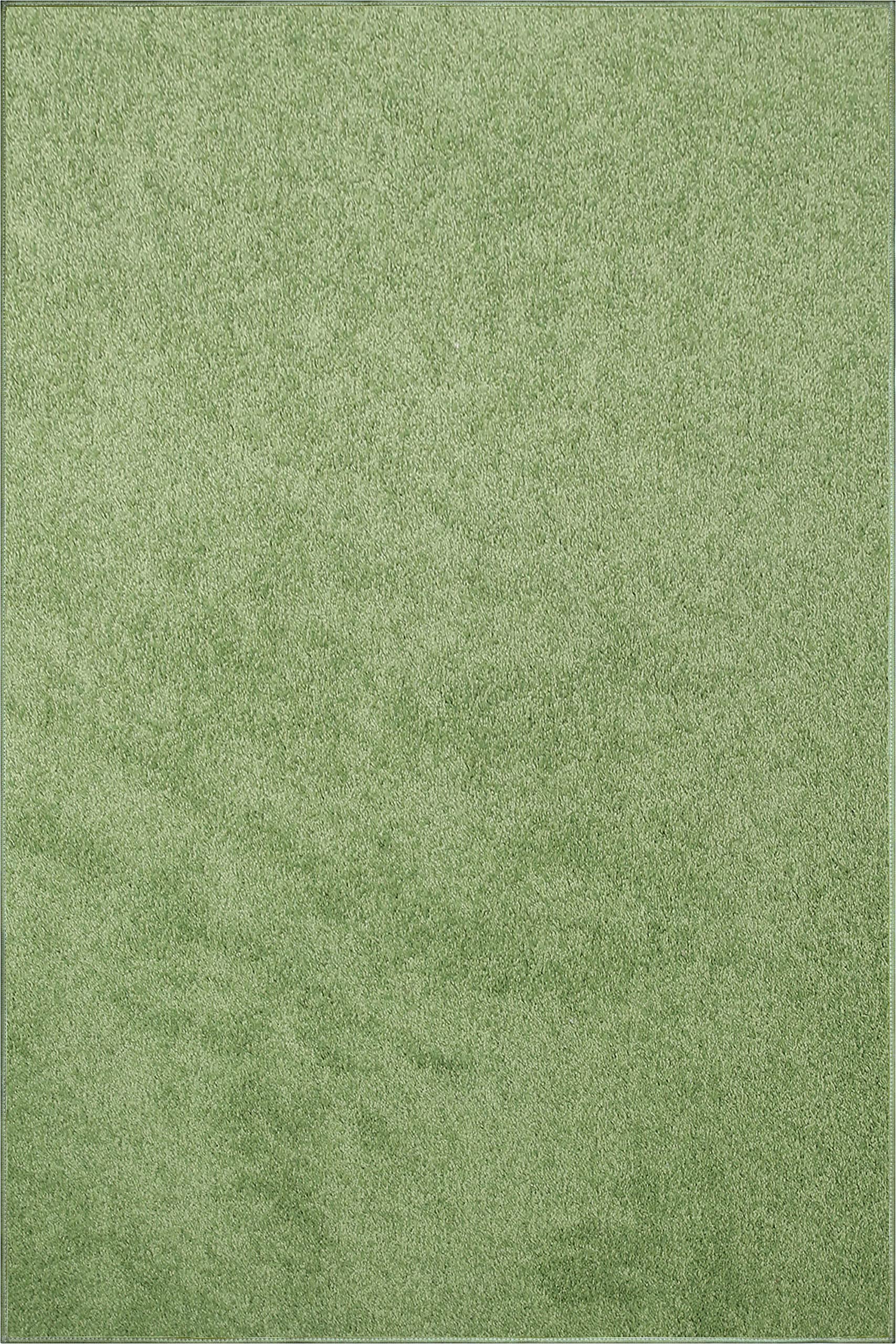 Lime Green Oversized Solid Color Area Rug 7' x 12' - Soft Plush Living Room Carpet for Modern Home Decor, Bedroom Floor Mat, Office Space Accent