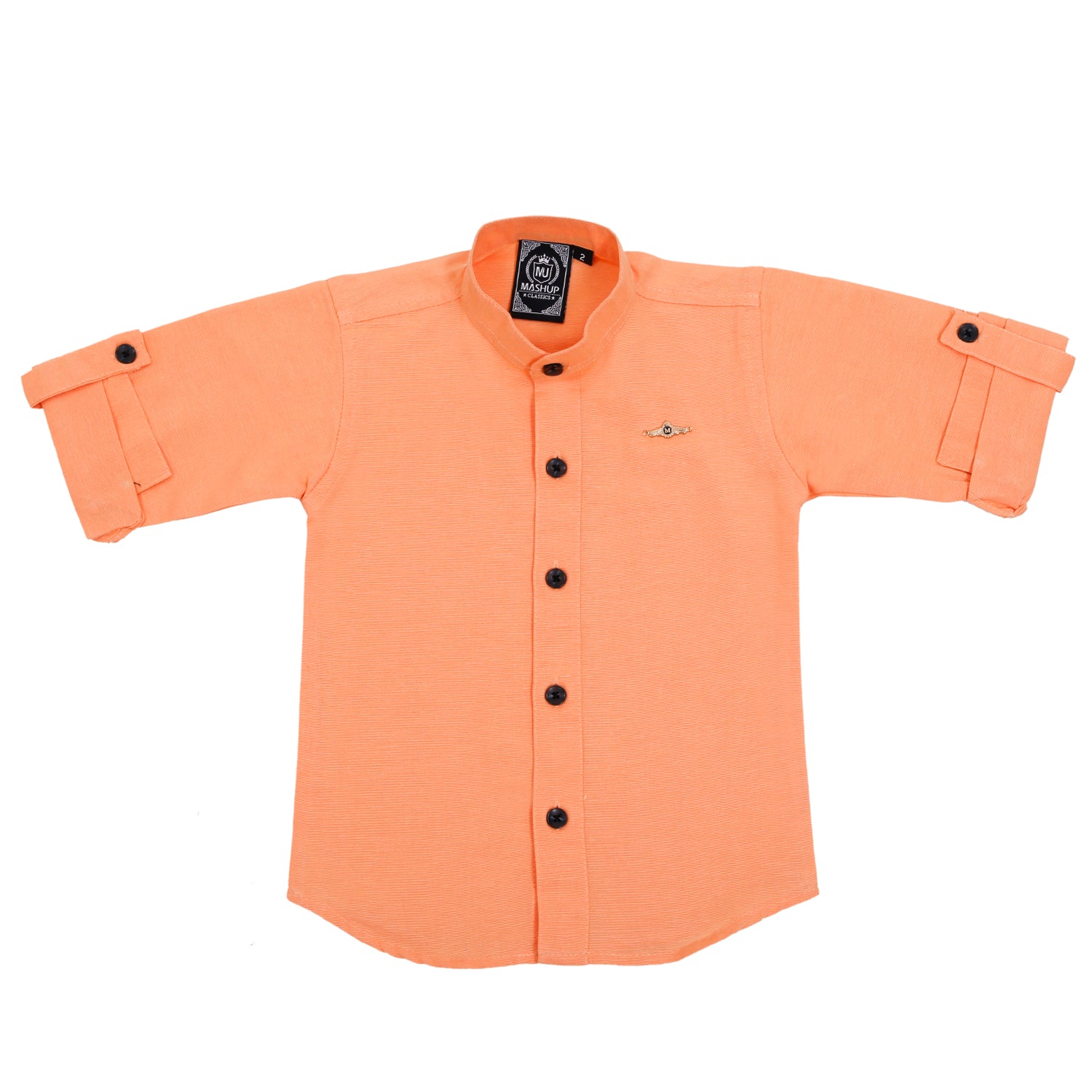 Stylish Mashup Mandarin Collar Shirt for Men - Trendy Asian-Inspired Casual Button Down Top | Perfect for Business Casual, Date Night & Cultural Events