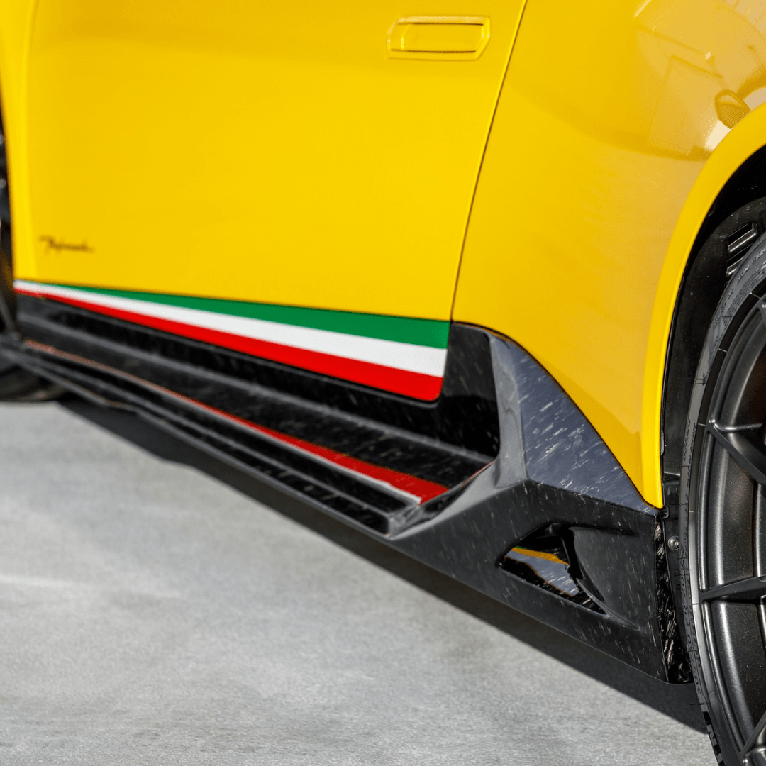 Lamborghini Huracan Performante Vicenza Edition Carbon Fiber Aero Side Blades - High Performance Car Body Kit for Racing & Show Cars