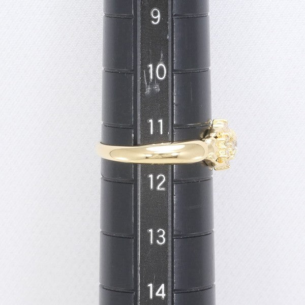 18K Yellow Gold Diamond Ring for Women - Elegant Solitaire Engagement & Wedding Band - Perfect for Proposals, Anniversaries, and Special Occasions