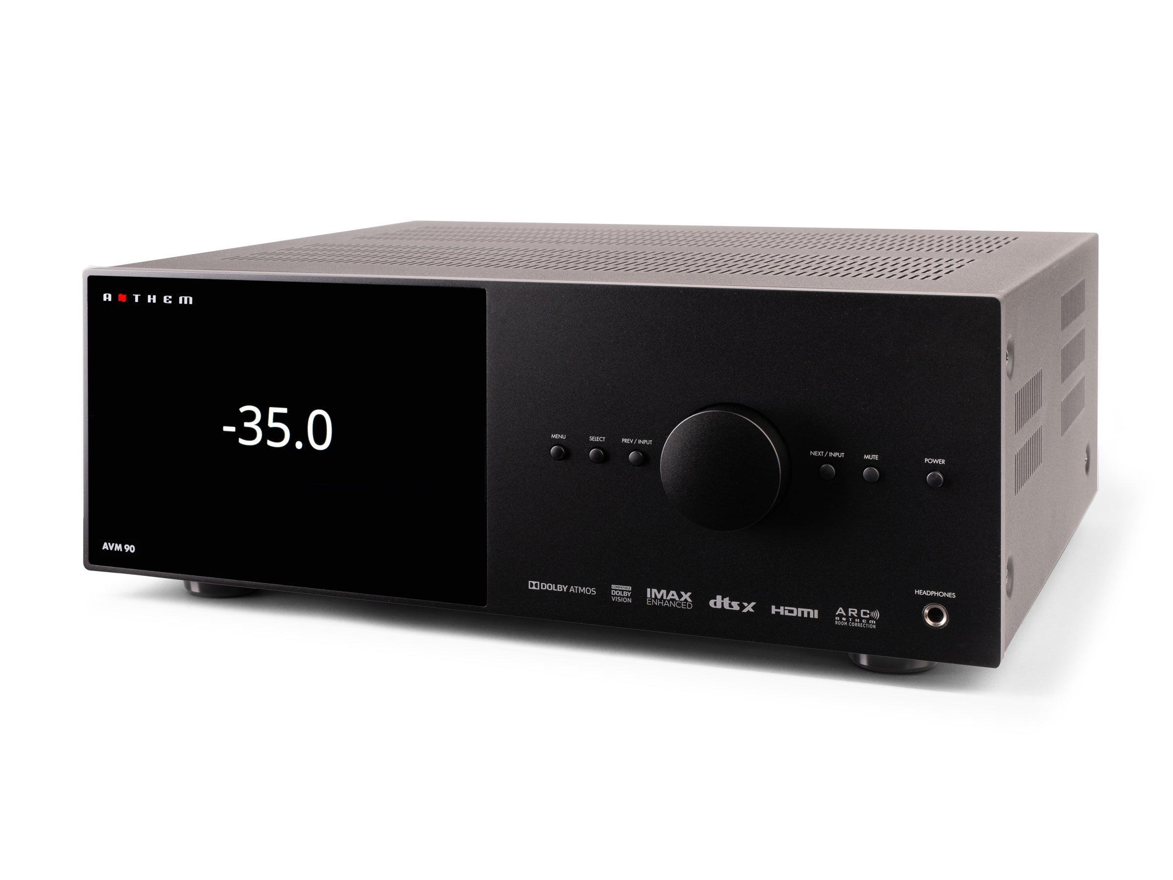 Anthem AVM 90 8K Home Theater Preamplifier - Dolby Atmos, IMAX Enhanced for Ultimate Cinema Experience | Perfect for Home Theater Systems & Movie Enthusiasts