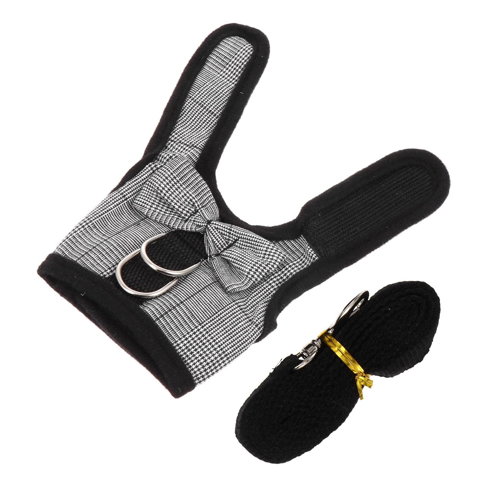 Scicalife Cute Bunny Vest Harness & Leash Set for Small Pets - Ferret, Rat, Rabbit Walking Accessories | Perfect for Outdoor Adventures & Indoor Playtime