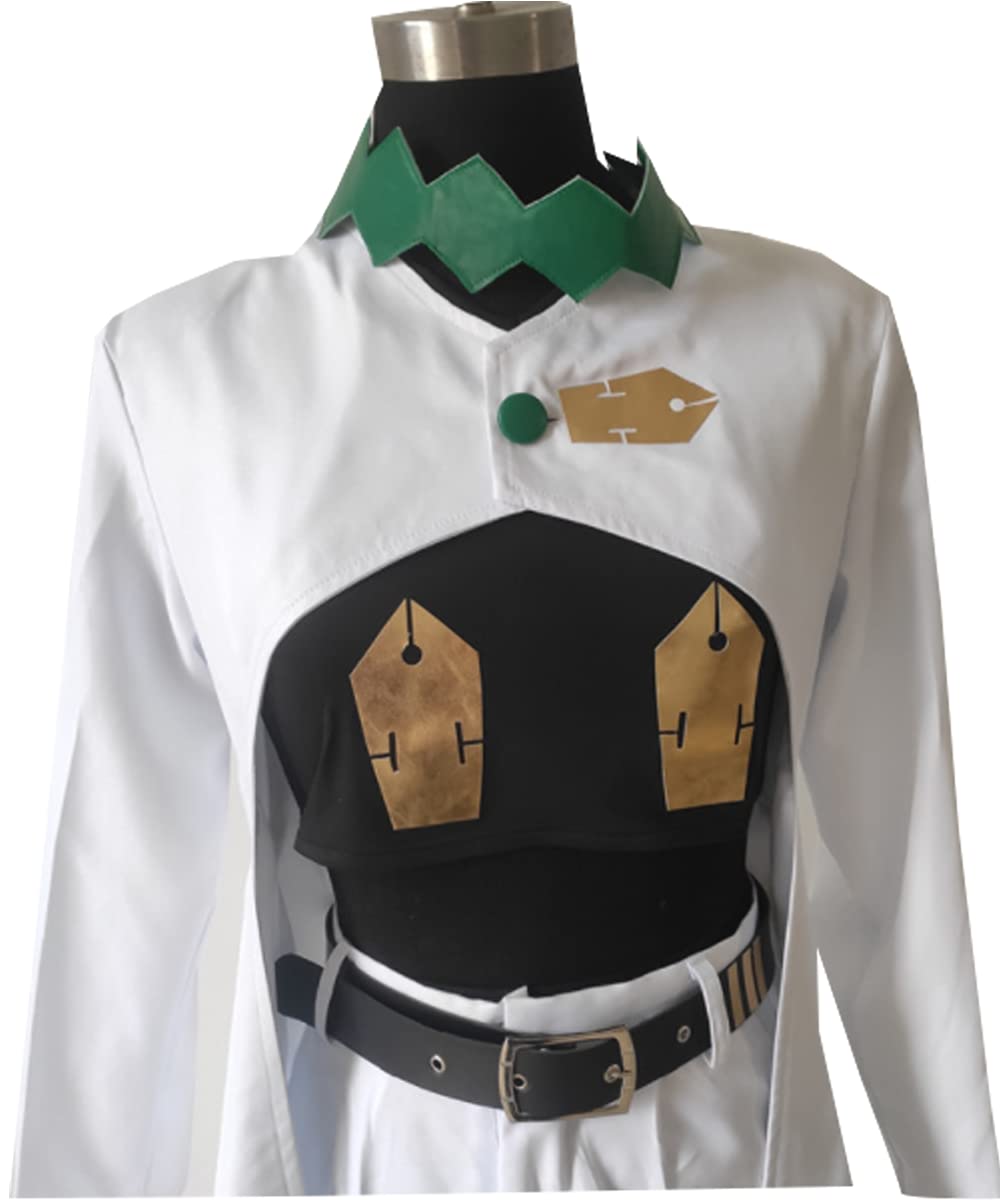 Anime Cosplay Rohan Kishibe Costume Set - Cloak, T-Shirt, Pants & Gloves for Men & Women | Perfect for Halloween Parties, Comic Con & Cosplay Events