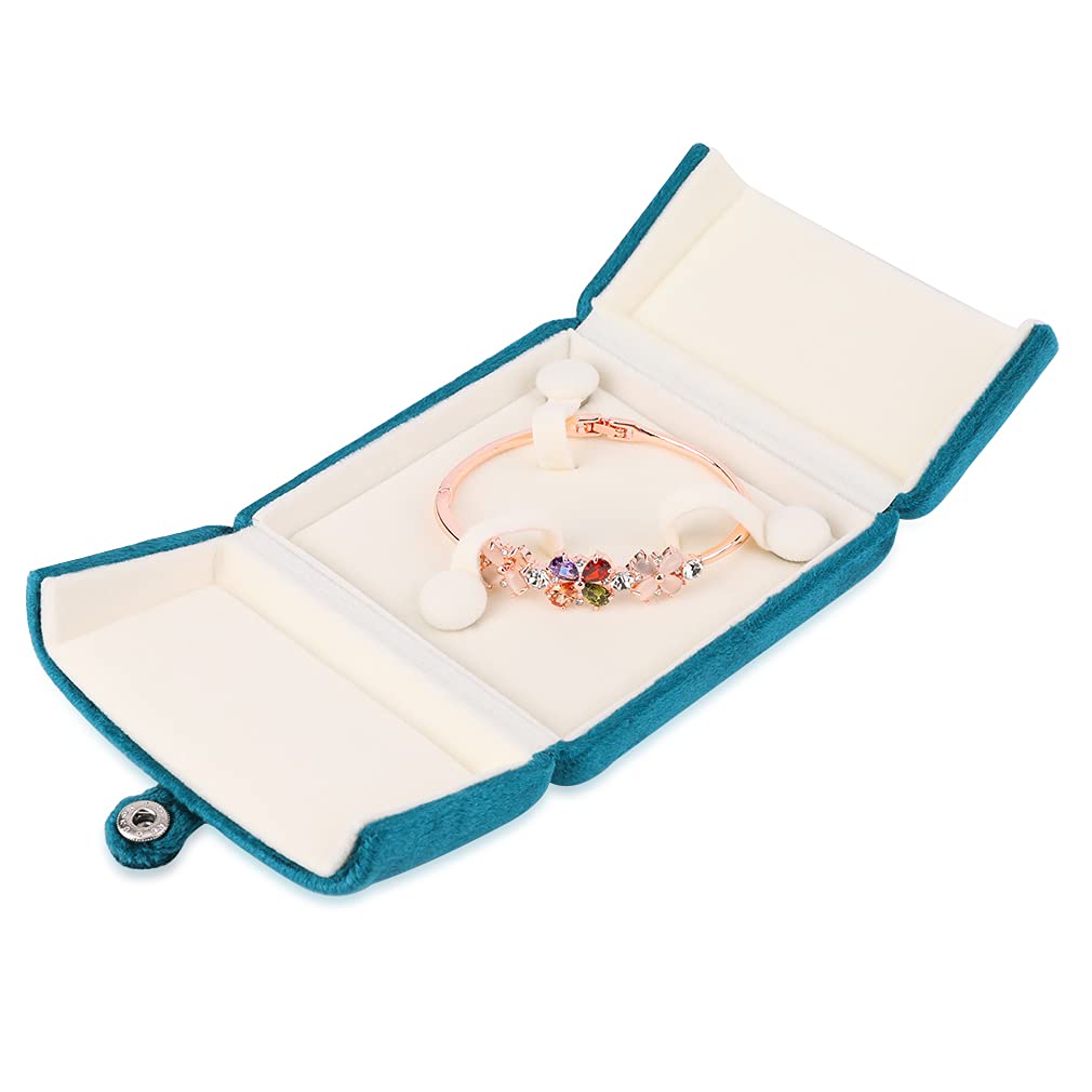 iSuperb Velvet Jewelry Gift Box Set - Elegant Necklace & Bracelet Packaging for Wedding, Engagement, Proposal | Perfect for Bridal Party Gifts, Anniversary Presents & Romantic Surprises